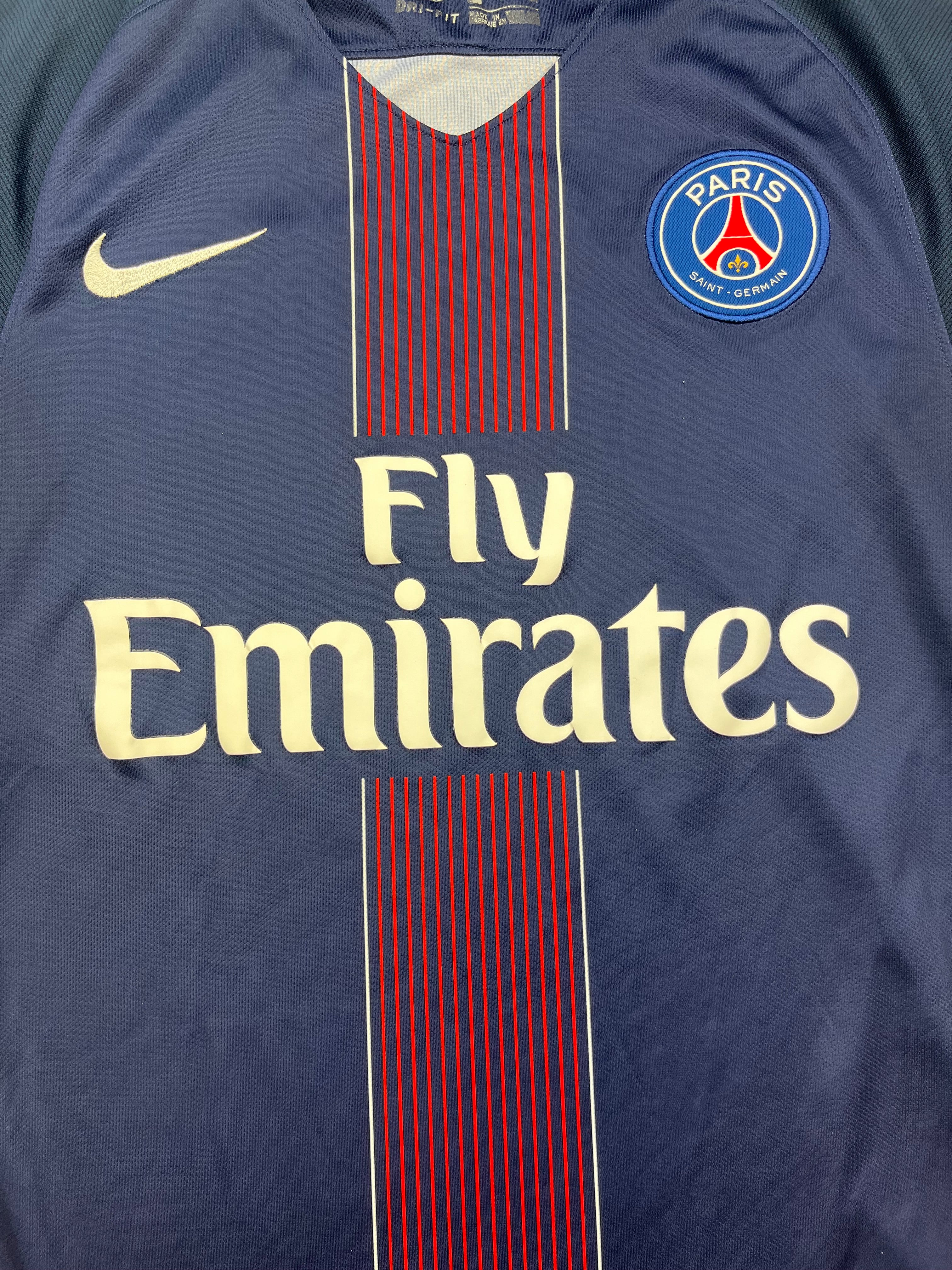 2016/17 PSG Home Shirt (S) 9/10