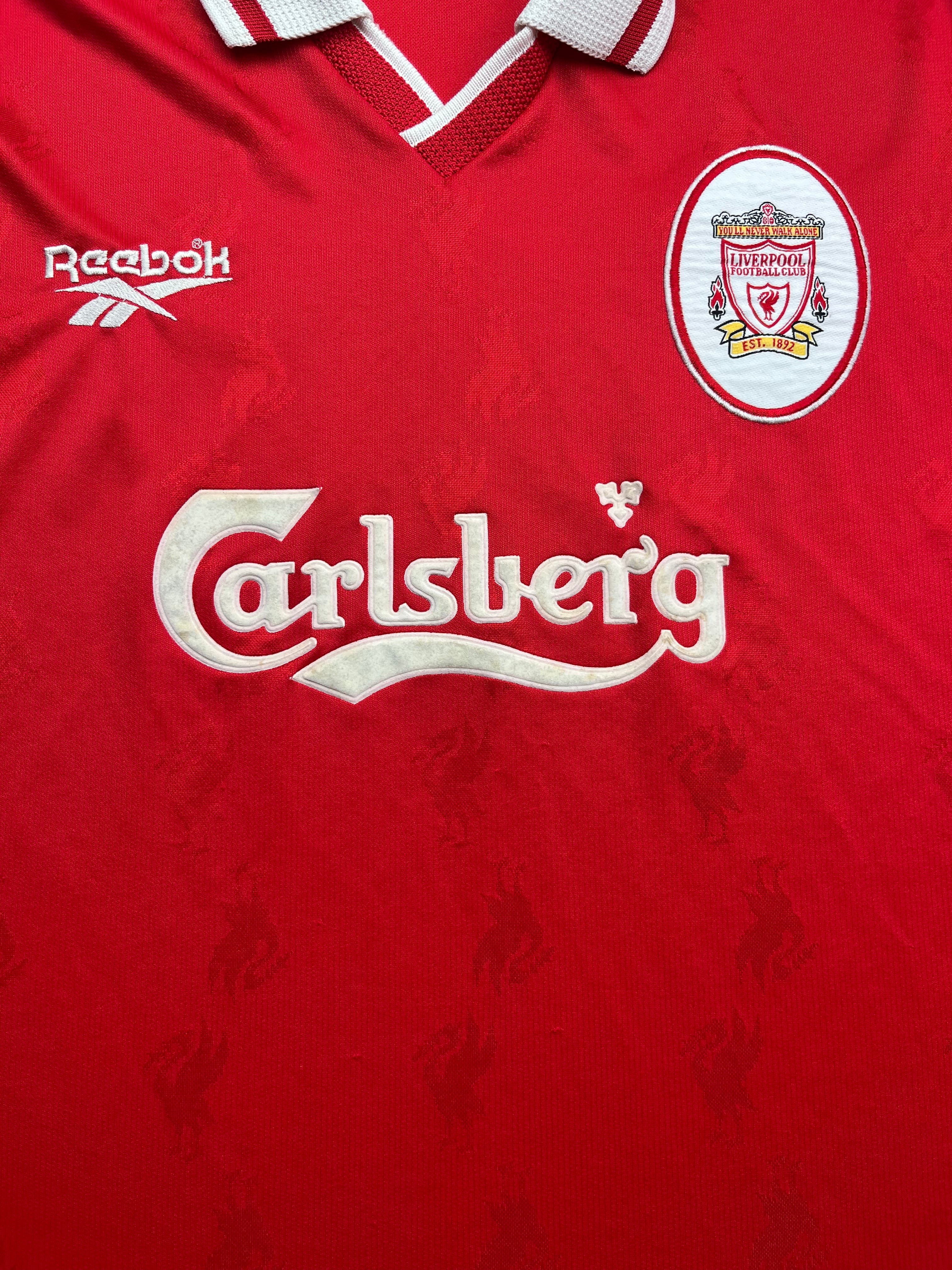 1996/98 Liverpool Home Shirt (XL) 8.5/10