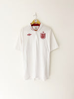 2012/13 England Home Shirt (L/XL) 9/10