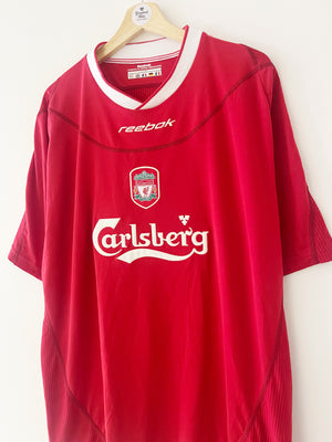 2002/04 Liverpool Home Shirt (XL) 9/10