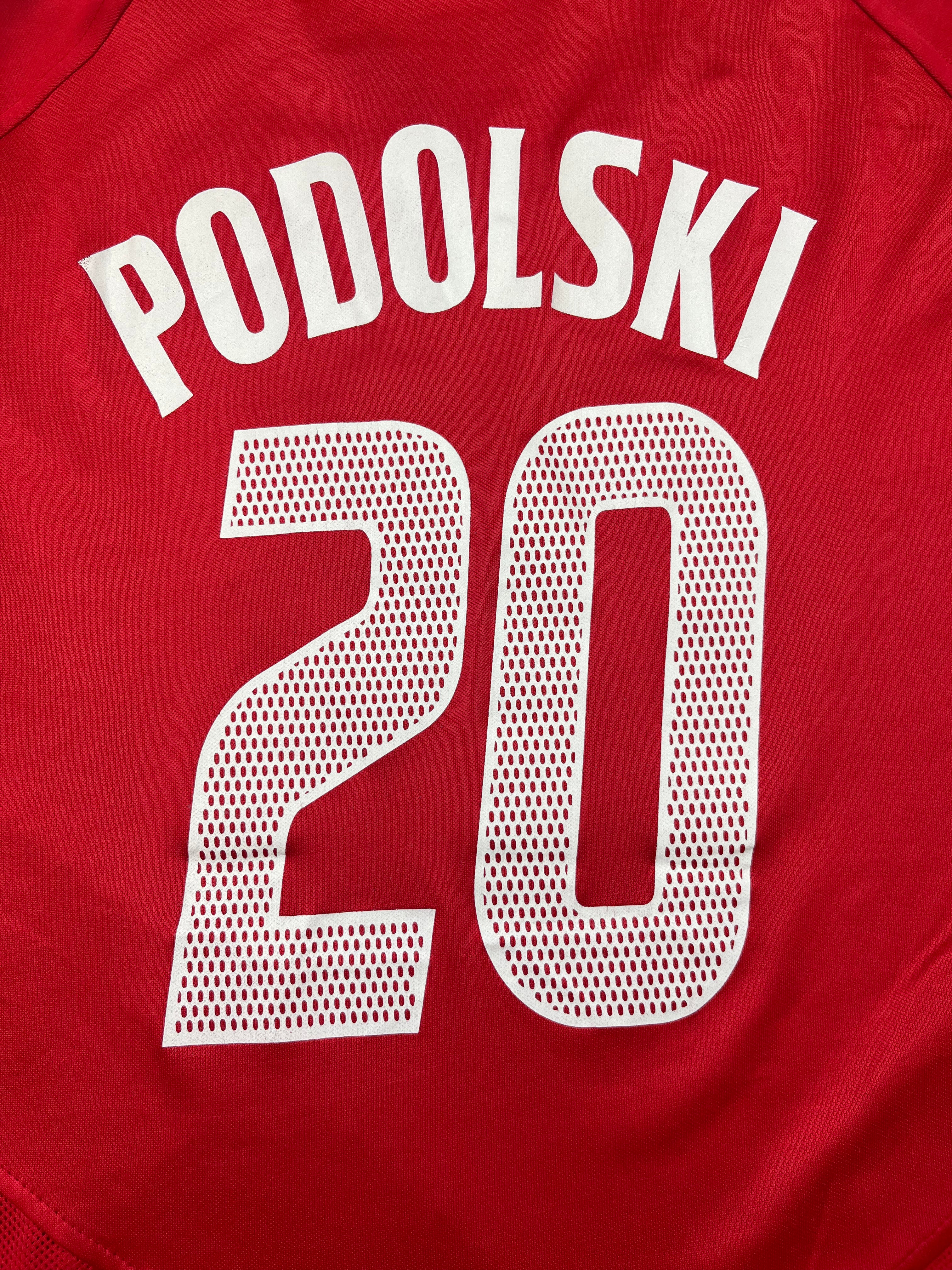 2004/06 Germany Third Shirt Podolski #20 (L) 9/10