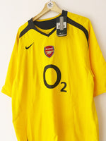 2005/06 Arsenal Away Shirt Henry #14 (XXL) BNWT