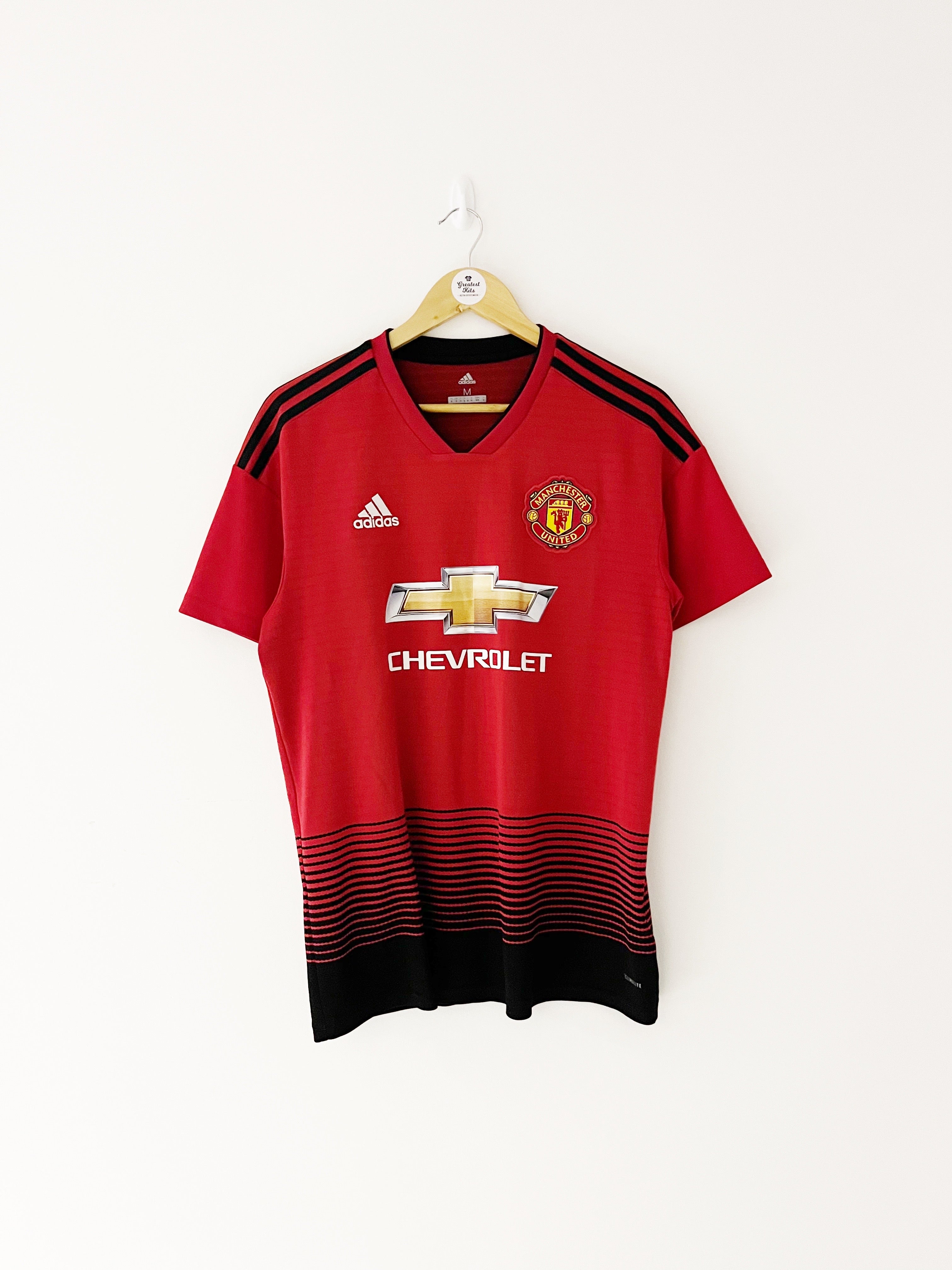 2018/19 Manchester United Home Shirt (M) 9/10