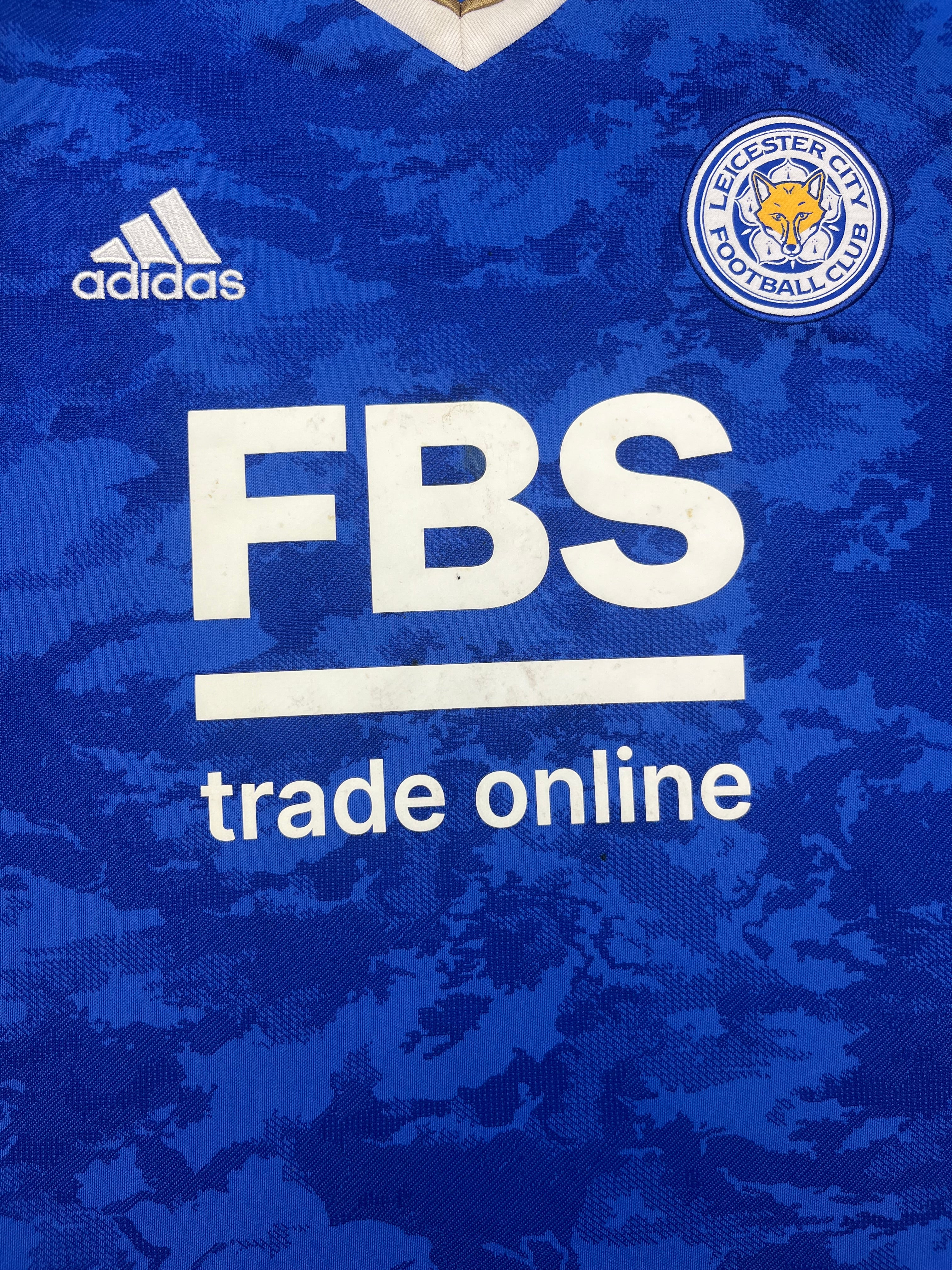 2021/22 Leicester City Home Shirt (M) 9/10