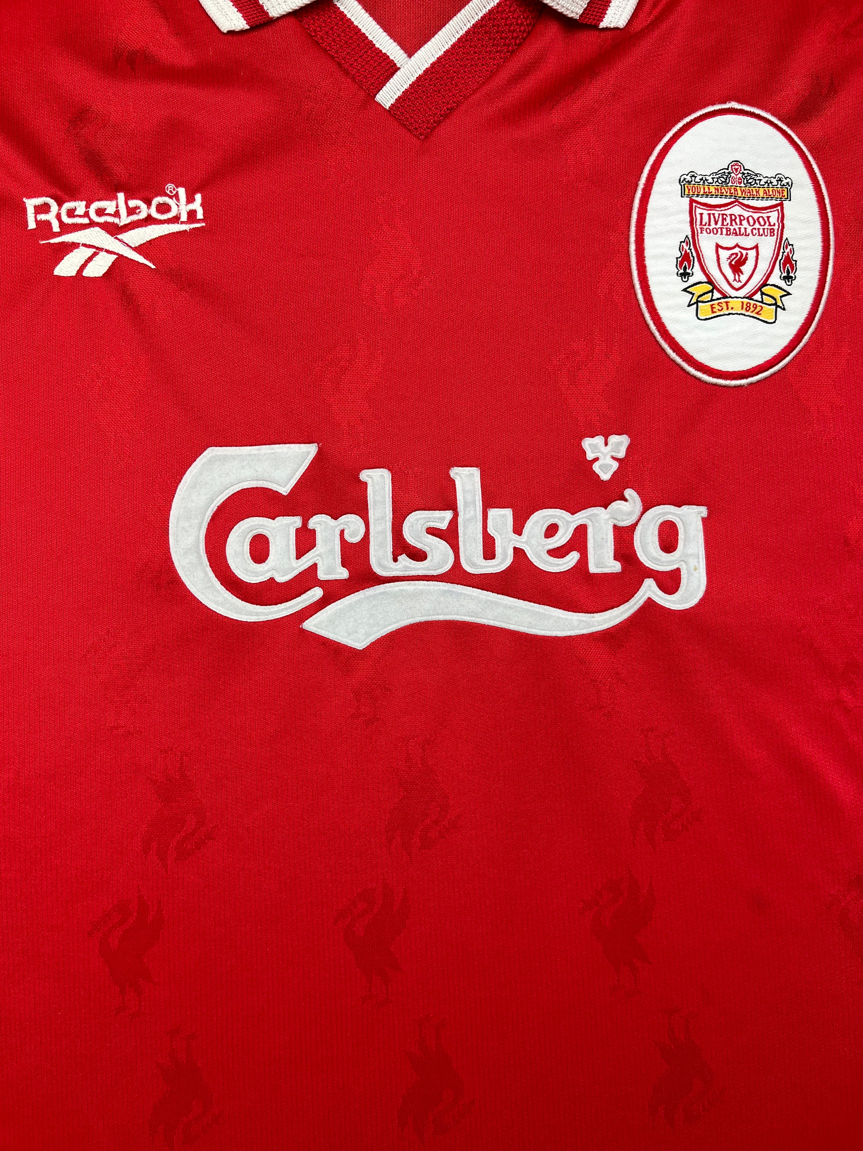 1996/98 Liverpool Home Shirt (XL) 9/10