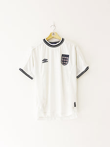 1999/01 England Home Shirt (M) 9/10