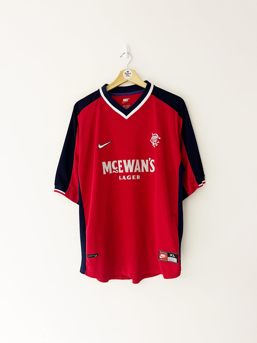 1998/99 Rangers Away Shirt (XL) 8.5/10