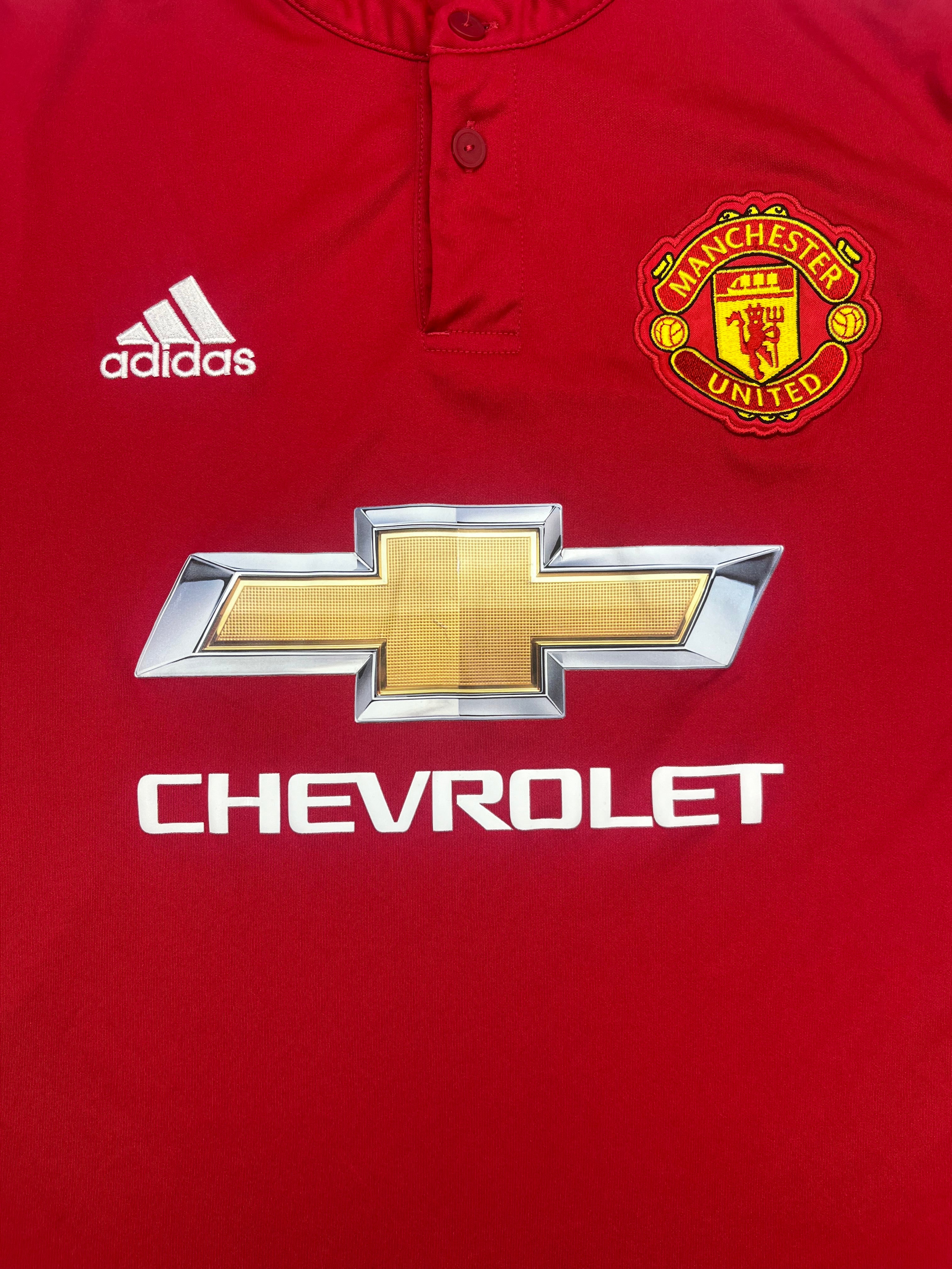 2017/18 Manchester United Home Shirt (M) 8/10