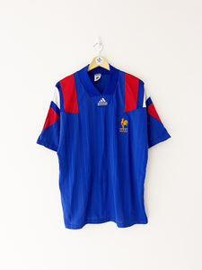 1992/94 France Home Shirt (L/XL) 9/10