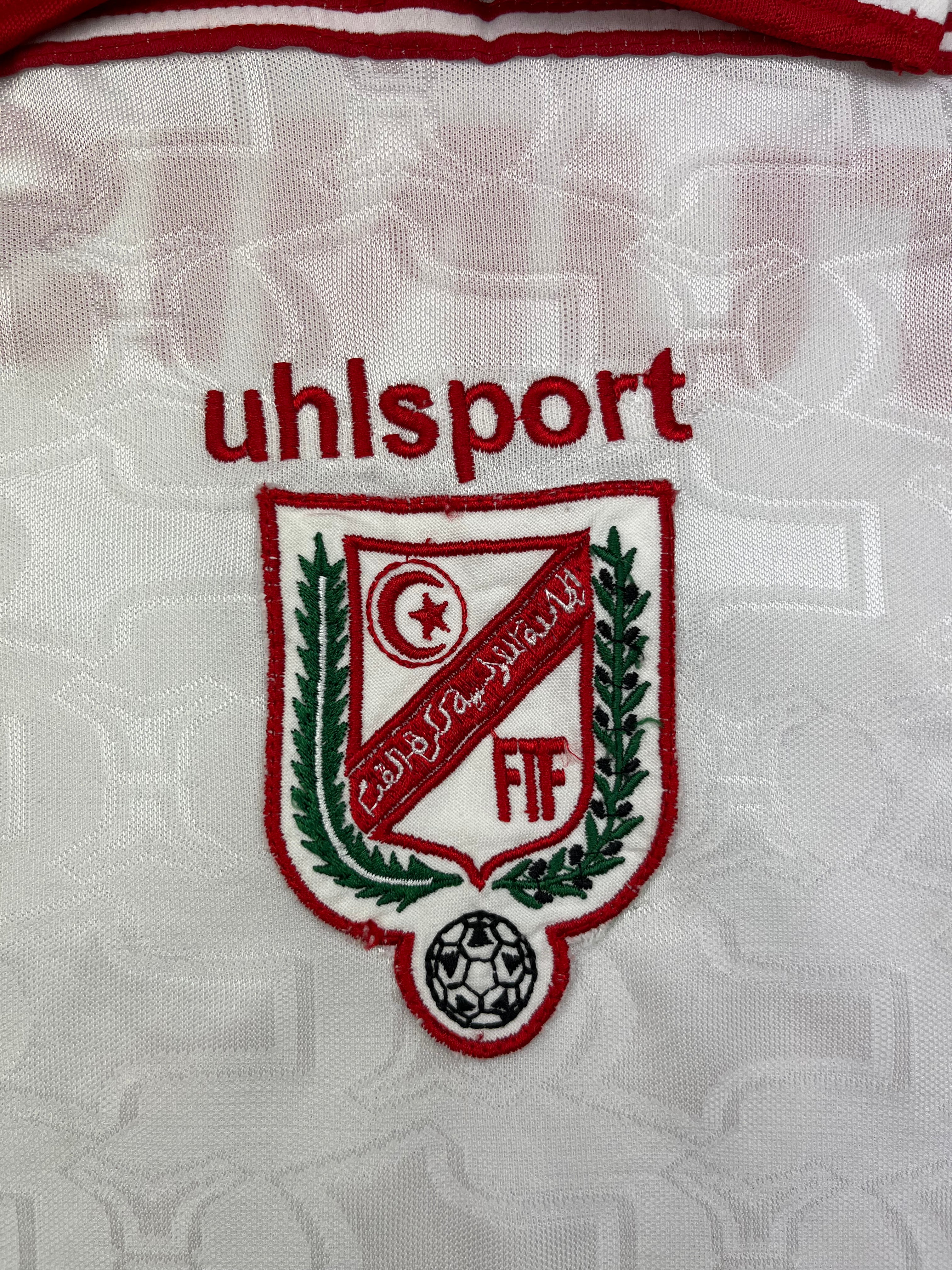 2001 Tunisia Home Shirt (L) 9/10