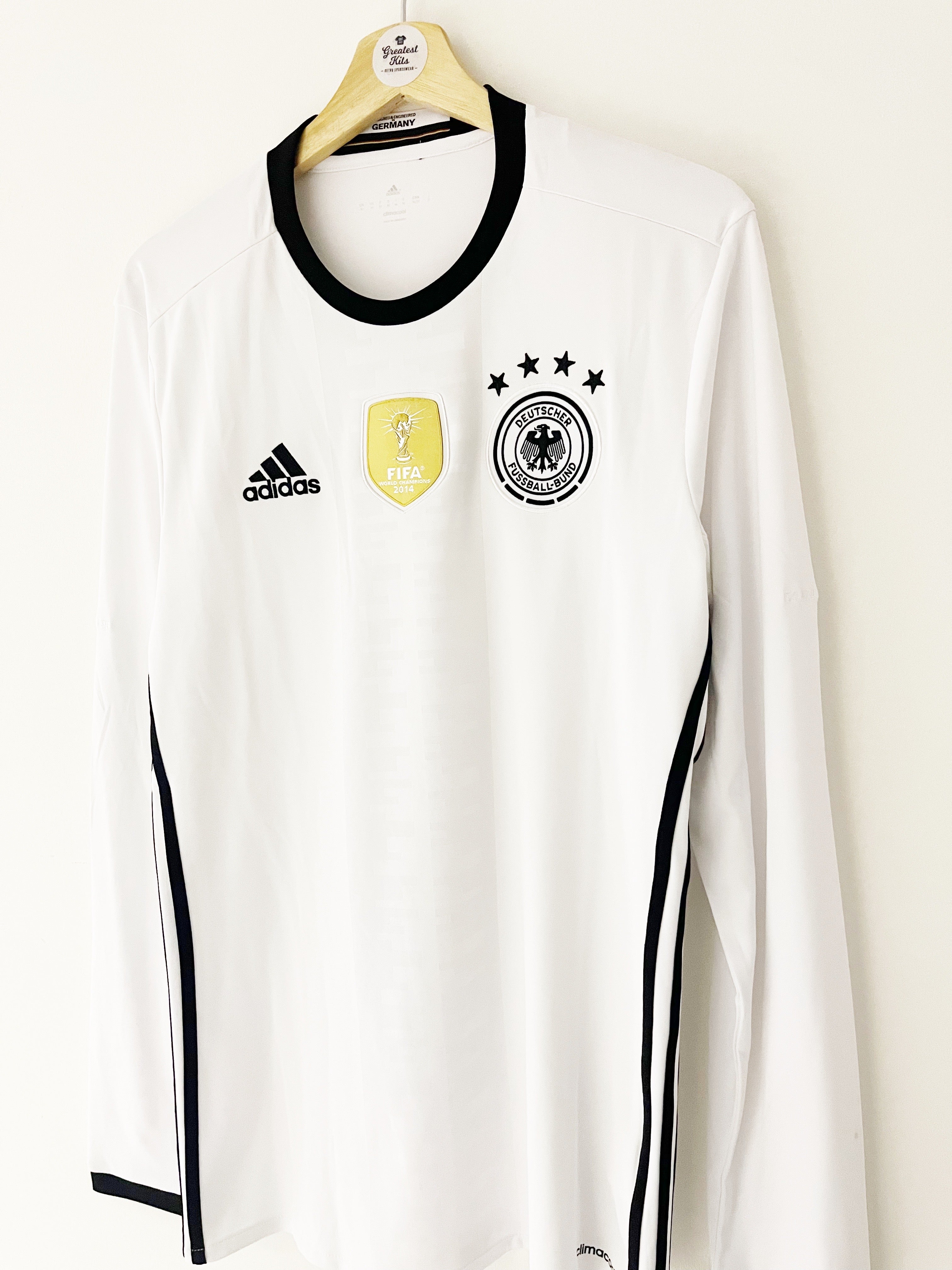 2016/17 Germany Home L/S Shirt (M) 9/10