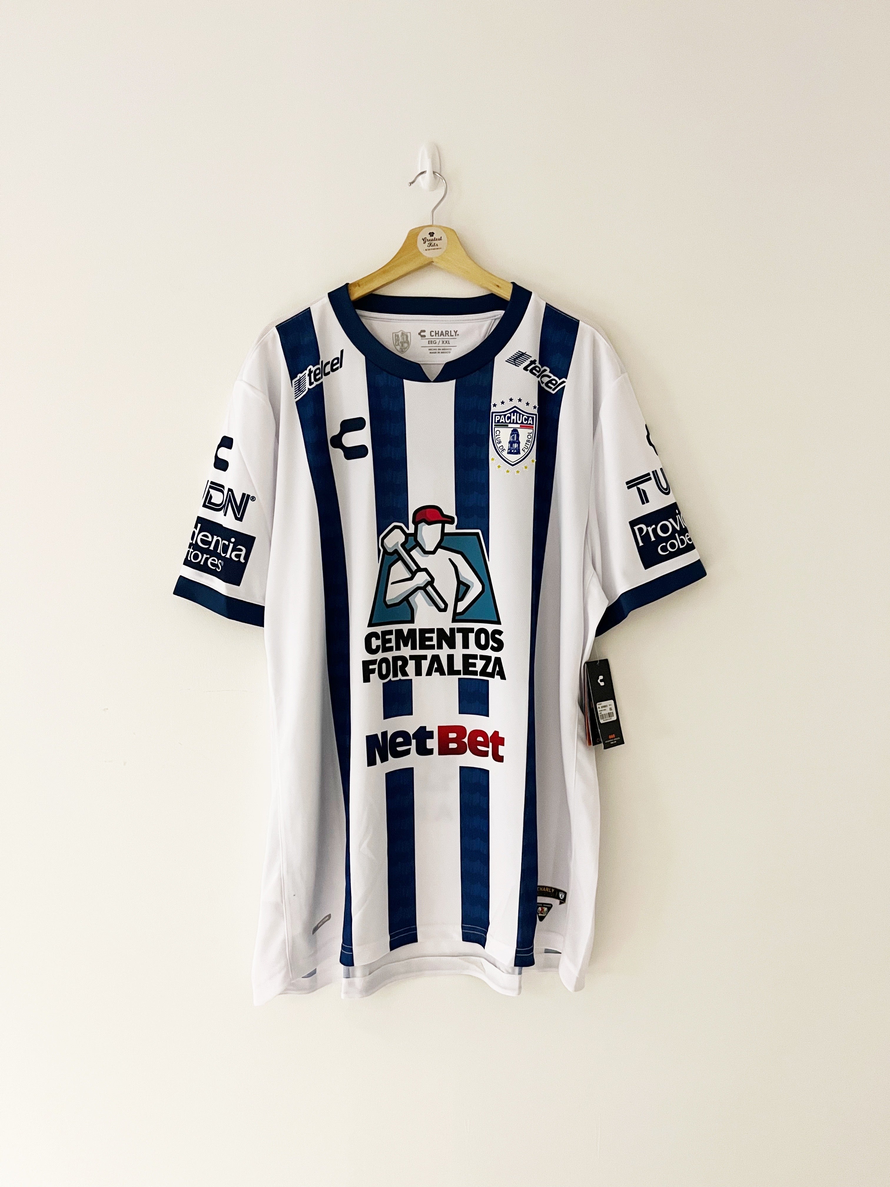 2021/22 Pachuca Home Shirt (XXL) BNWT