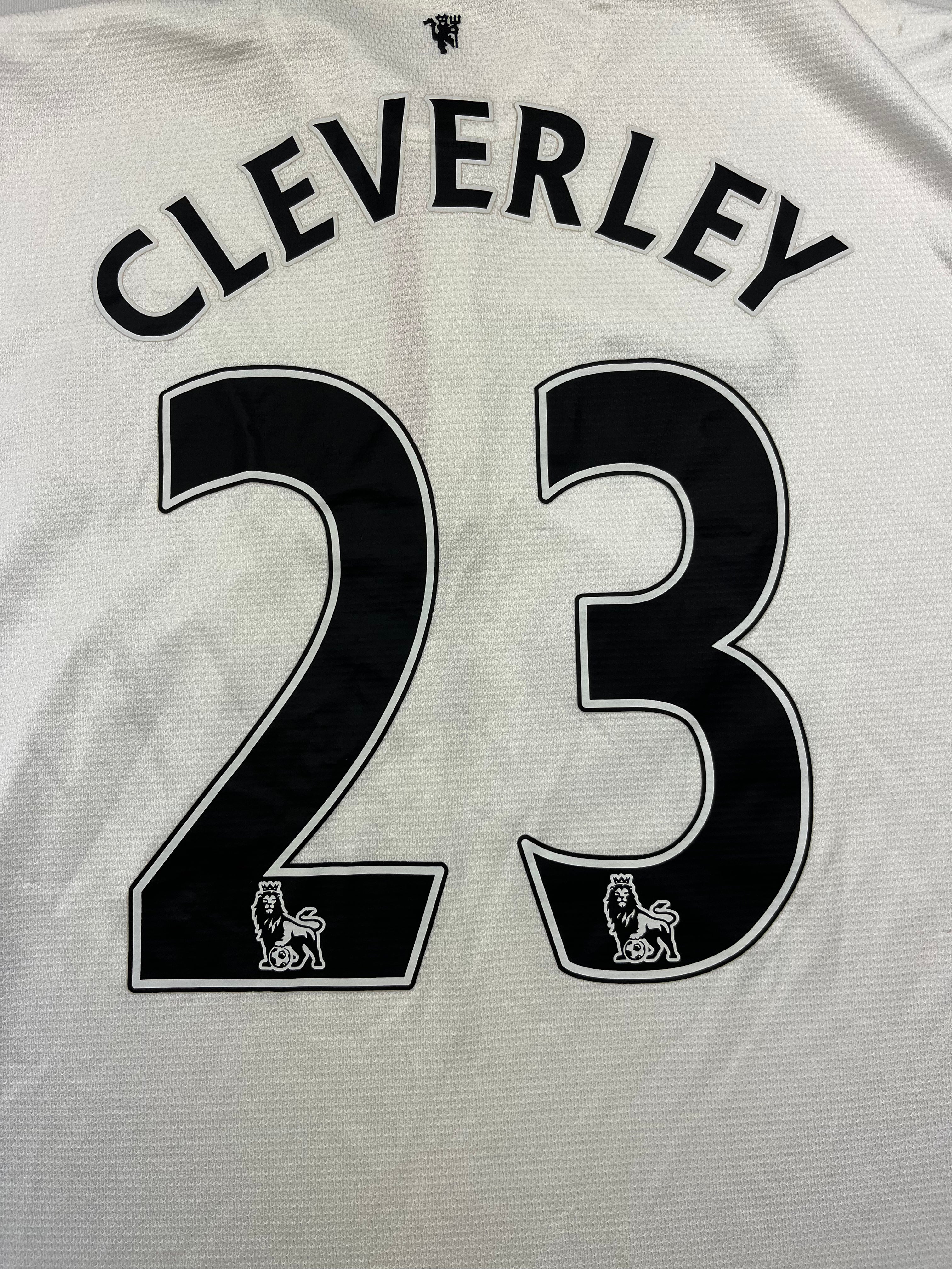 2012/14 Manchester United Away Shirt Cleverley #23 (L) 9/10