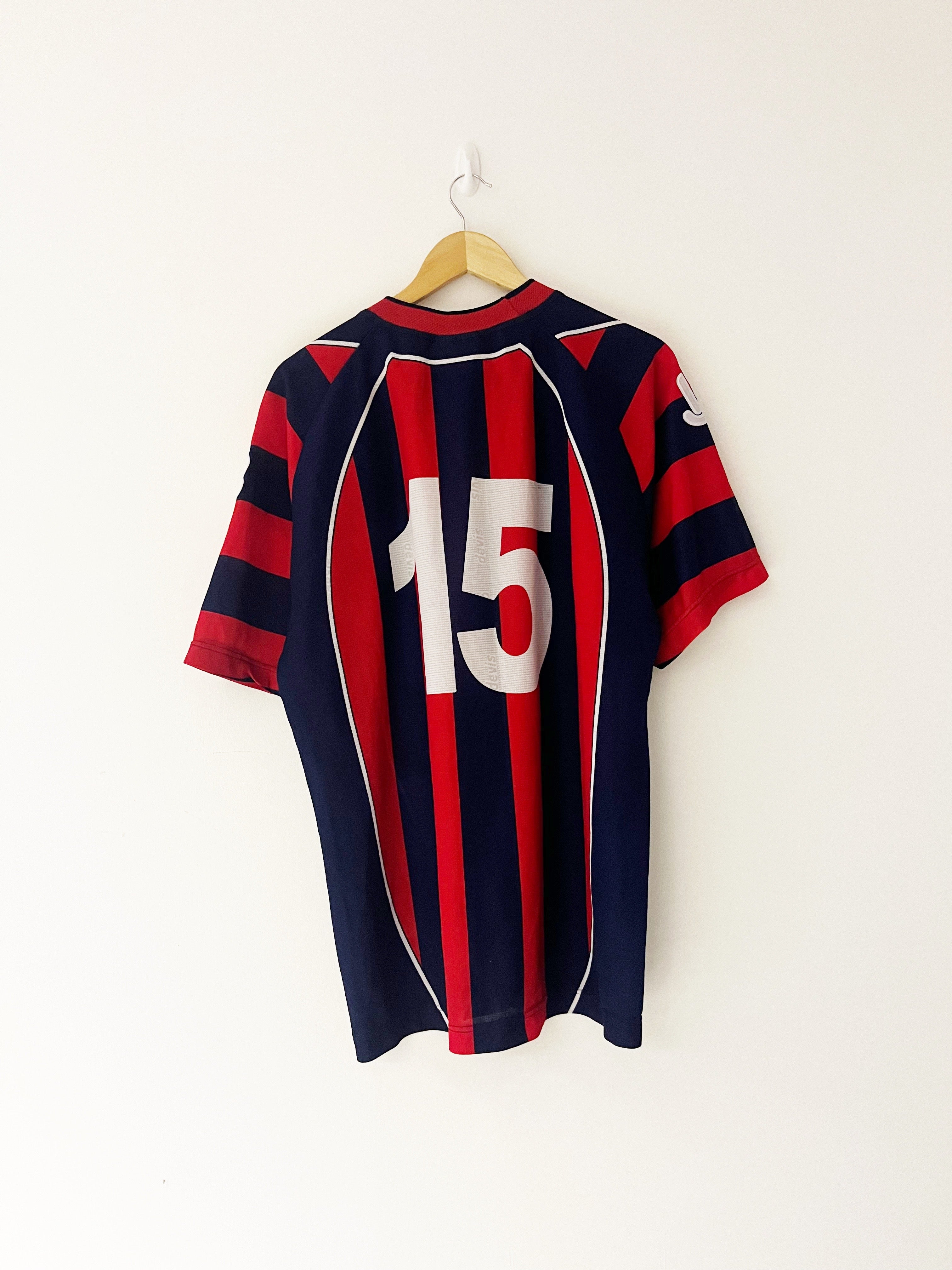 1998/99 FC Cinisello *Player Issue* Home Shirt #15 (XL) 9/10