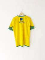 2008/09 Norwich Home Shirt (M) 9/10