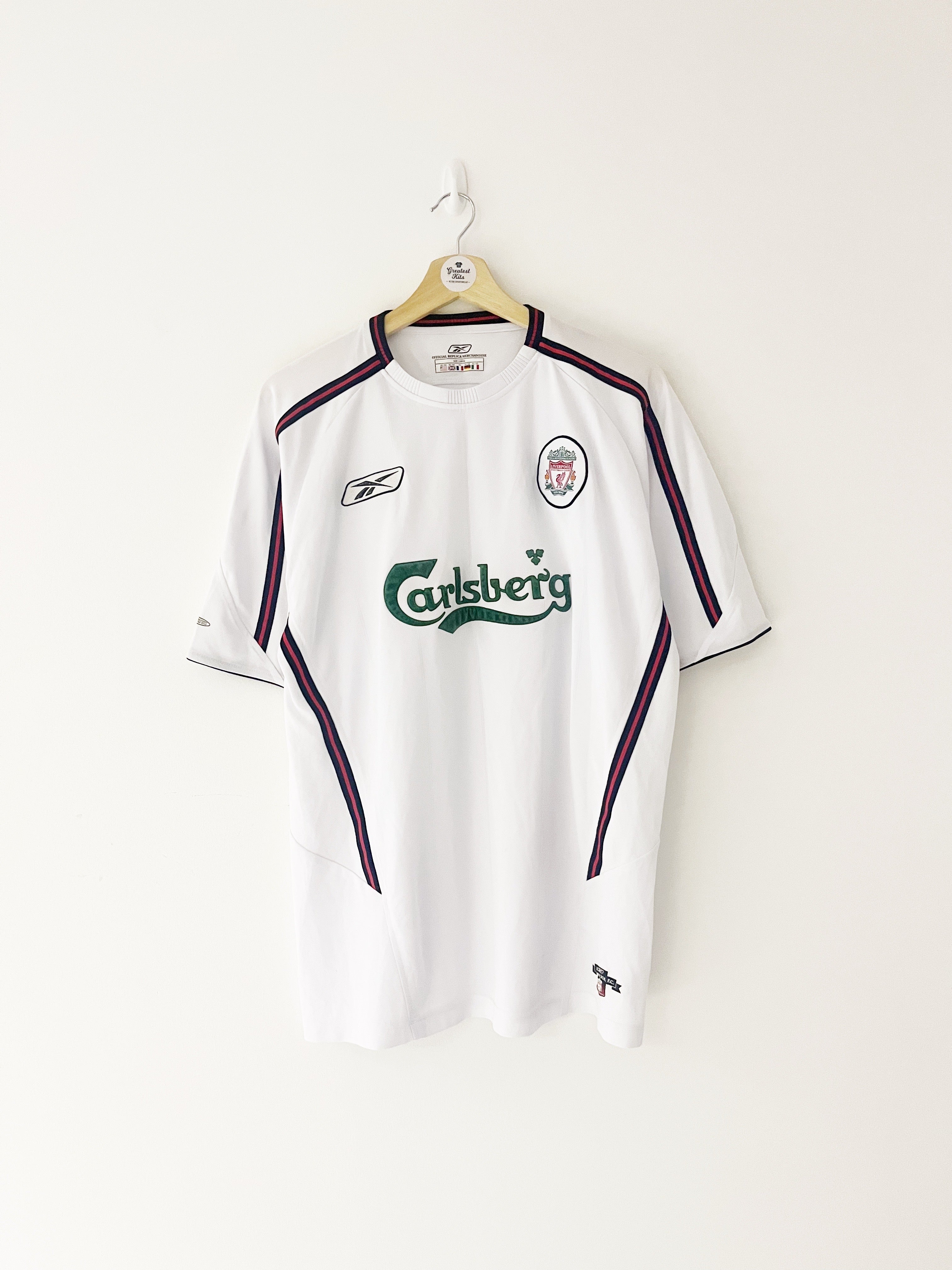 2003/04 Liverpool Away Shirt (L) 9/10