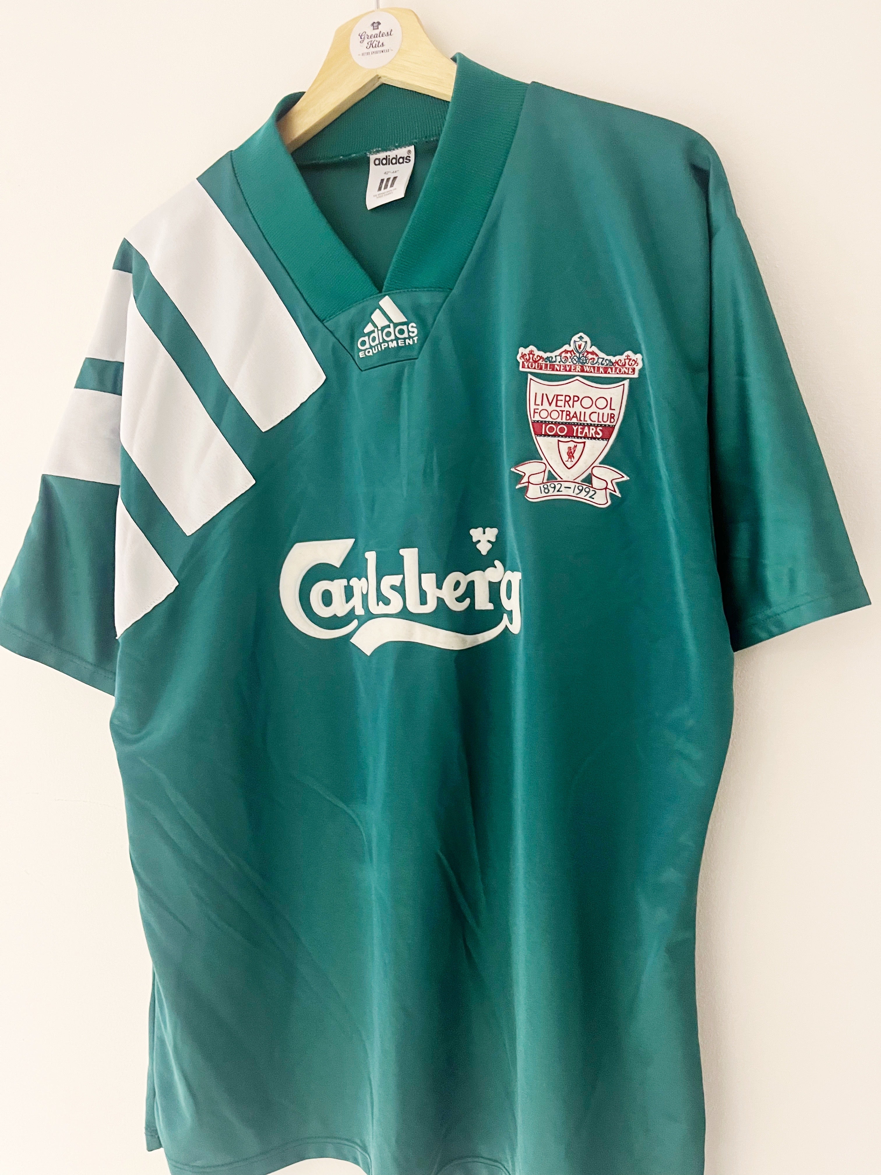 1992/93 Liverpool Away Centenary Shirt (L) 8.5/10