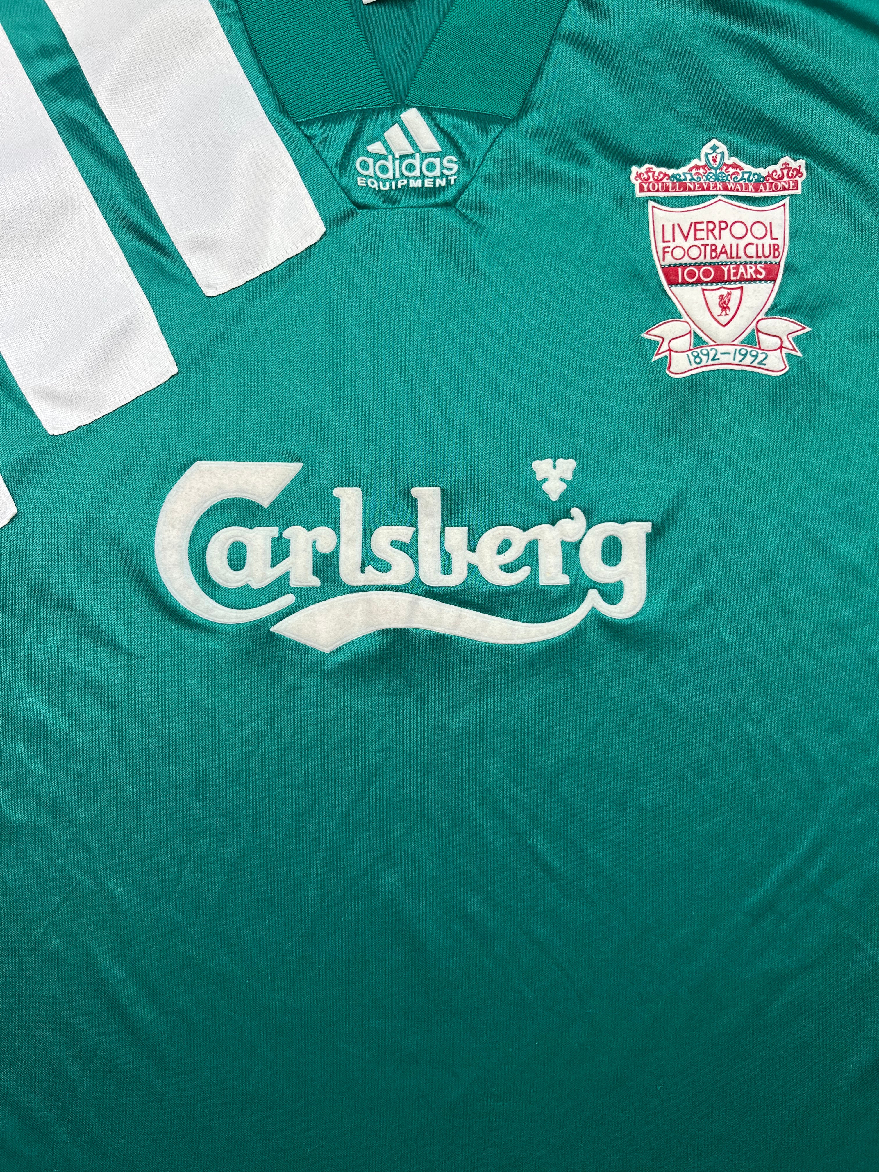 1992/93 Liverpool Centenary Away Shirt (M) 9/10