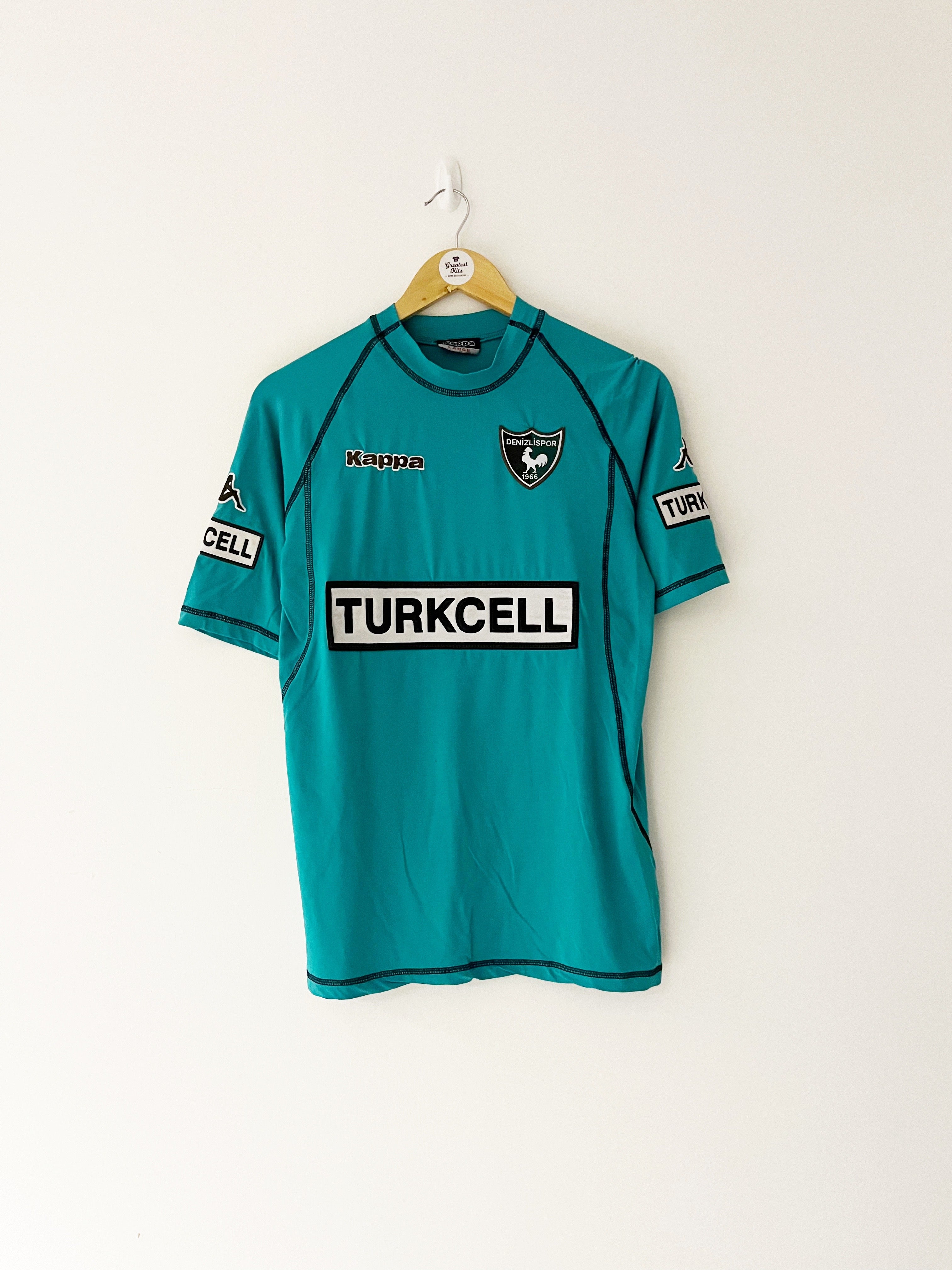 2006/07 Denizlispor Away *Player Issue* Shirt #20 (L) 7.5/10