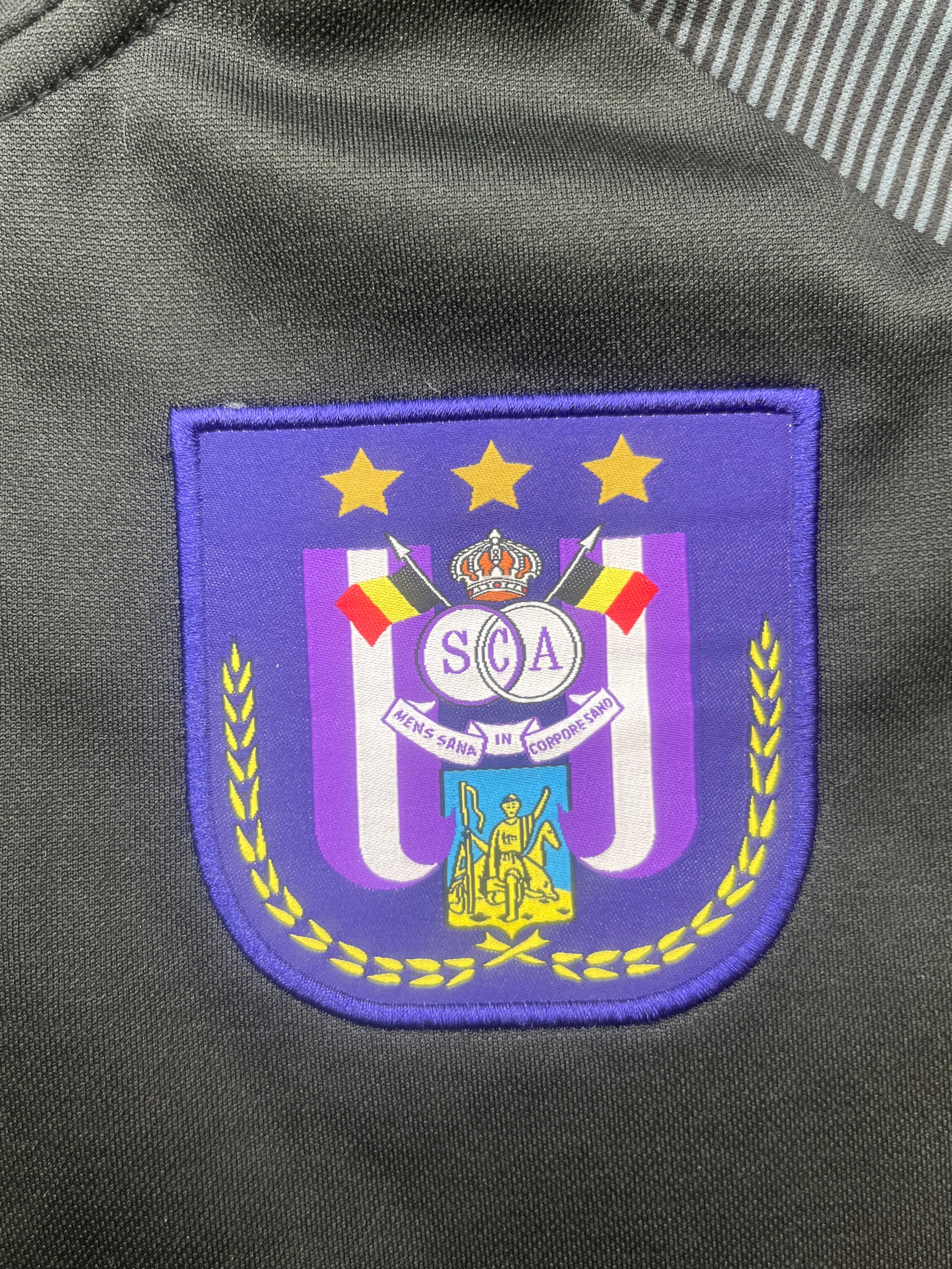 2020/21 Anderlecht 1/4 Zip Training Jacket (M) 9/10