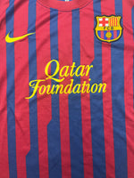 2011/12 Barcelona Home Shirt (S) 9/10