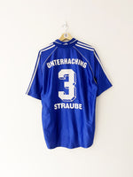 1999/00 Unterhaching Away Shirt Straube #3 (L) 9/10