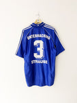 1999/00 Unterhaching Away Shirt Straube #3 (L) 9/10