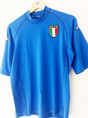 2002 Italy Home Shirt (L) 9/10