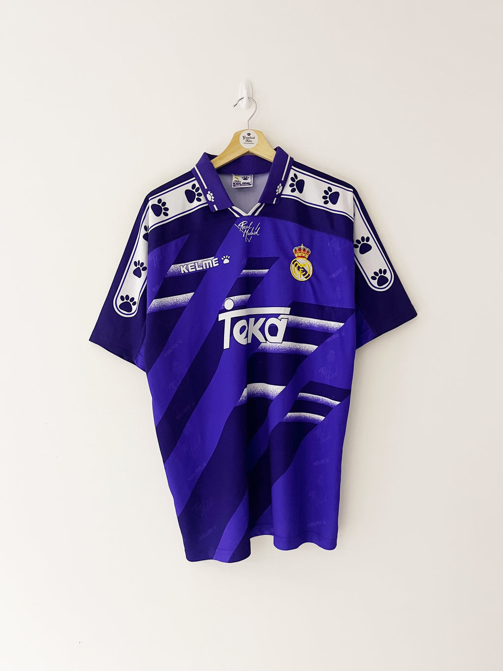 1994/96 Real Madrid Away Shirt #5 (XL) 8/10