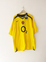 2005/06 Arsenal Away Shirt Henry #14 (XXL) BNWT