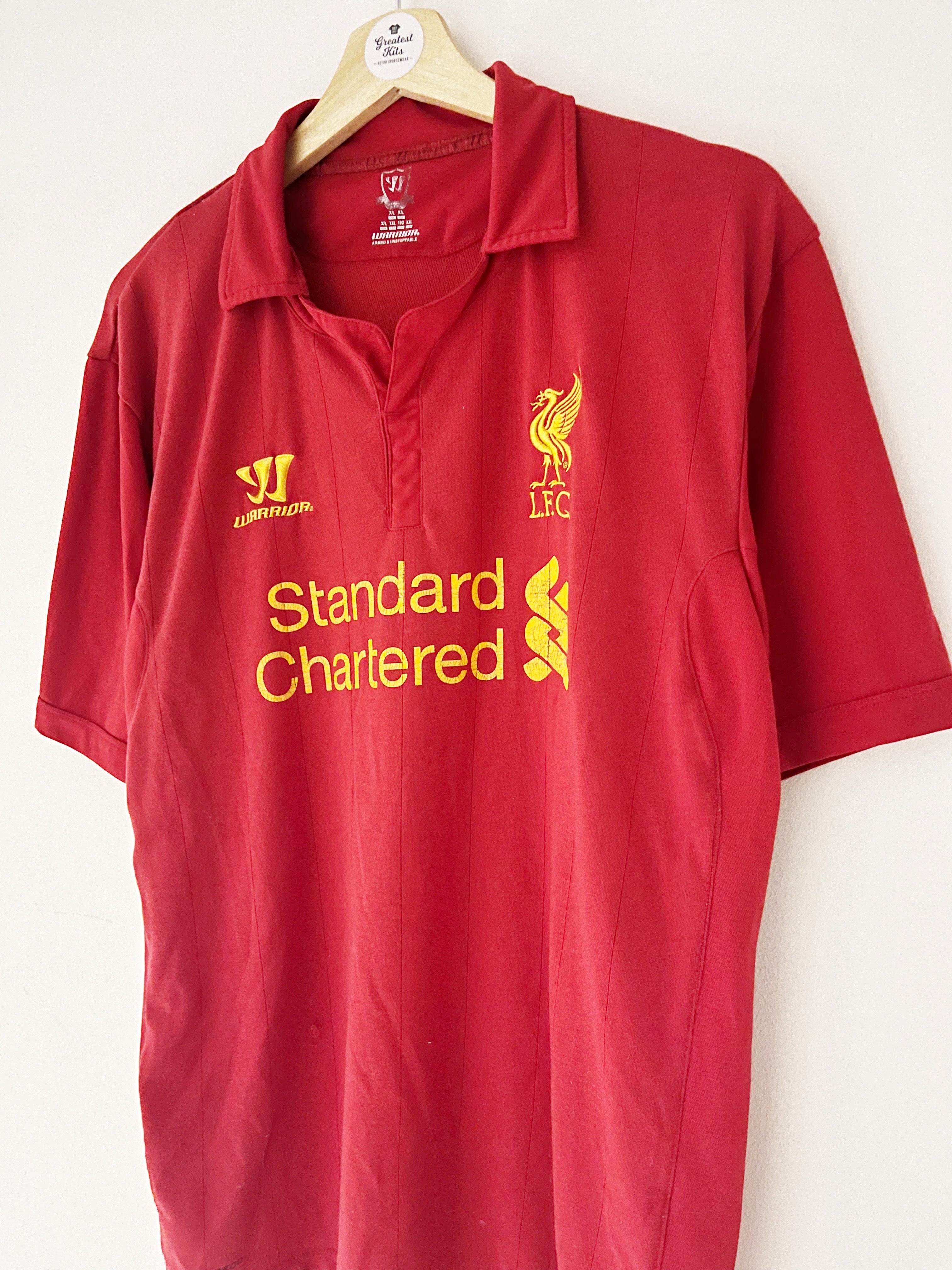 2012/13 Liverpool Home Shirt (XL) 7/10