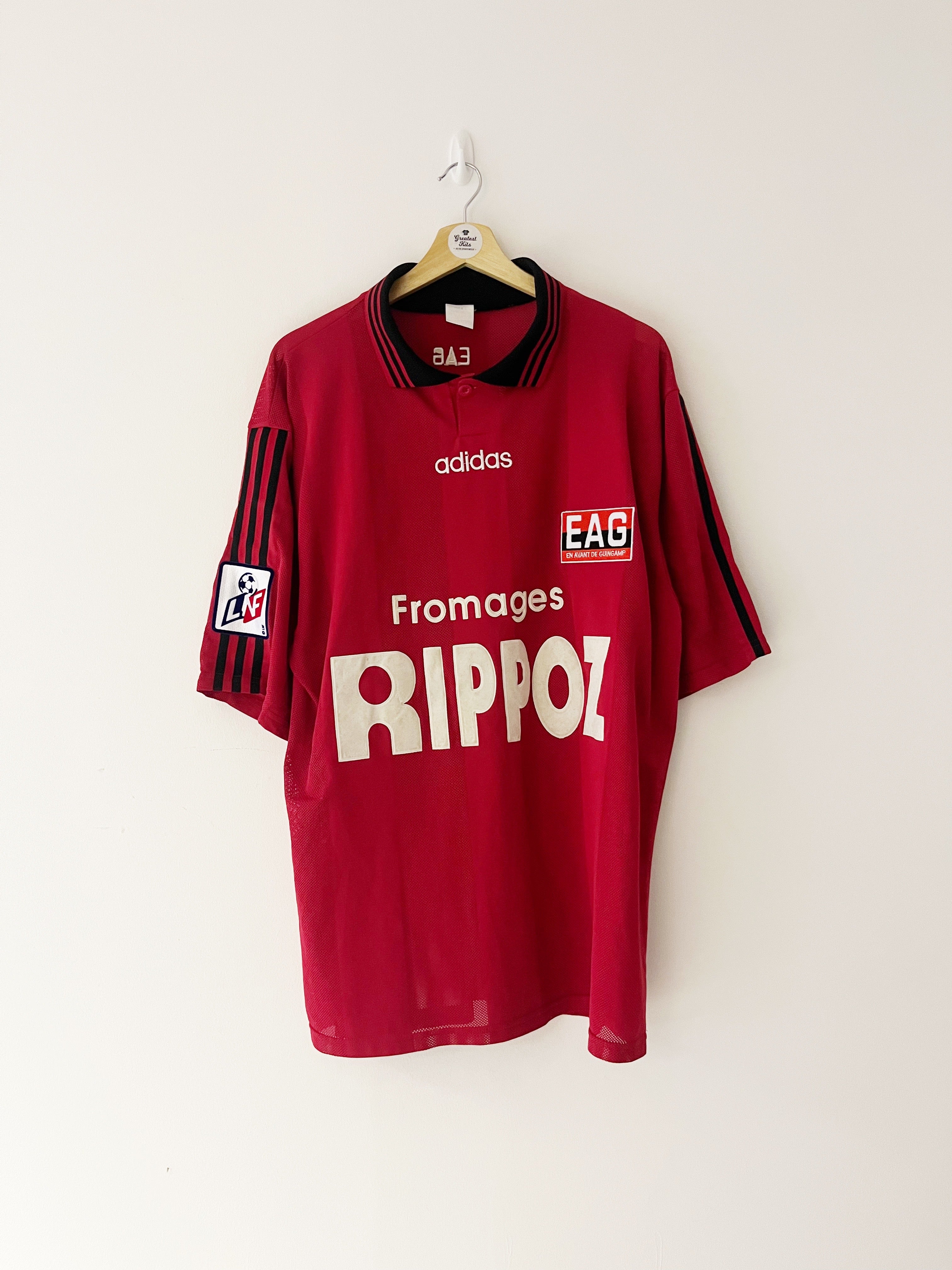 1996/97 Guingamp Home *Player Issue* Shirt #11 (XL) 9/10