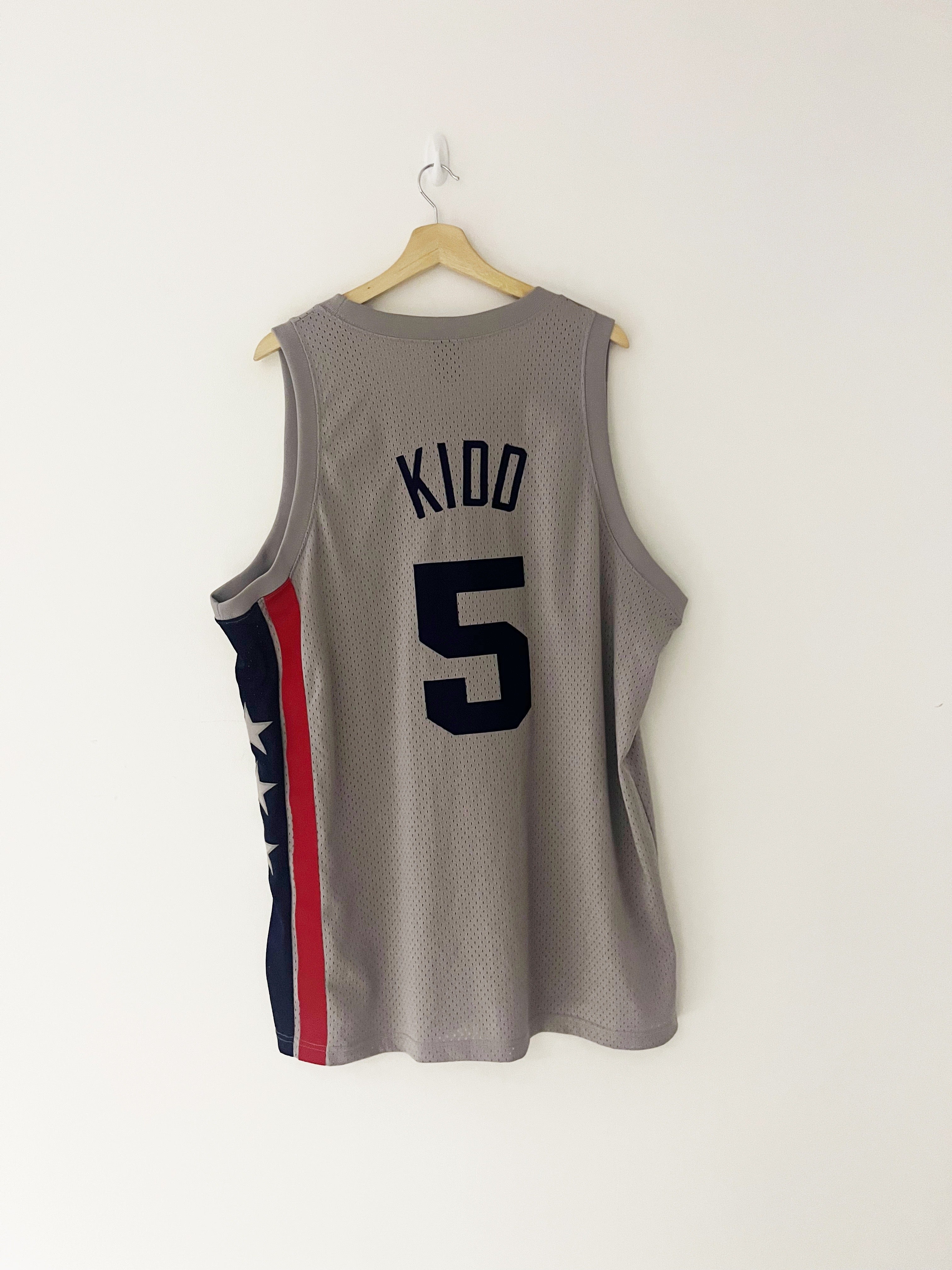 1980’s Rewind New Jersey Nets Nike Alternate Jersey Kidd #5 (XL) 9/10