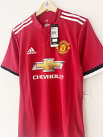 2017/18 Manchester United Home Shirt (M) BNIB