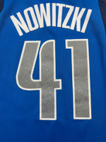 2014/17 Dallas Mavericks Alternate Jersey Nowitzki #41 (L) 9/10