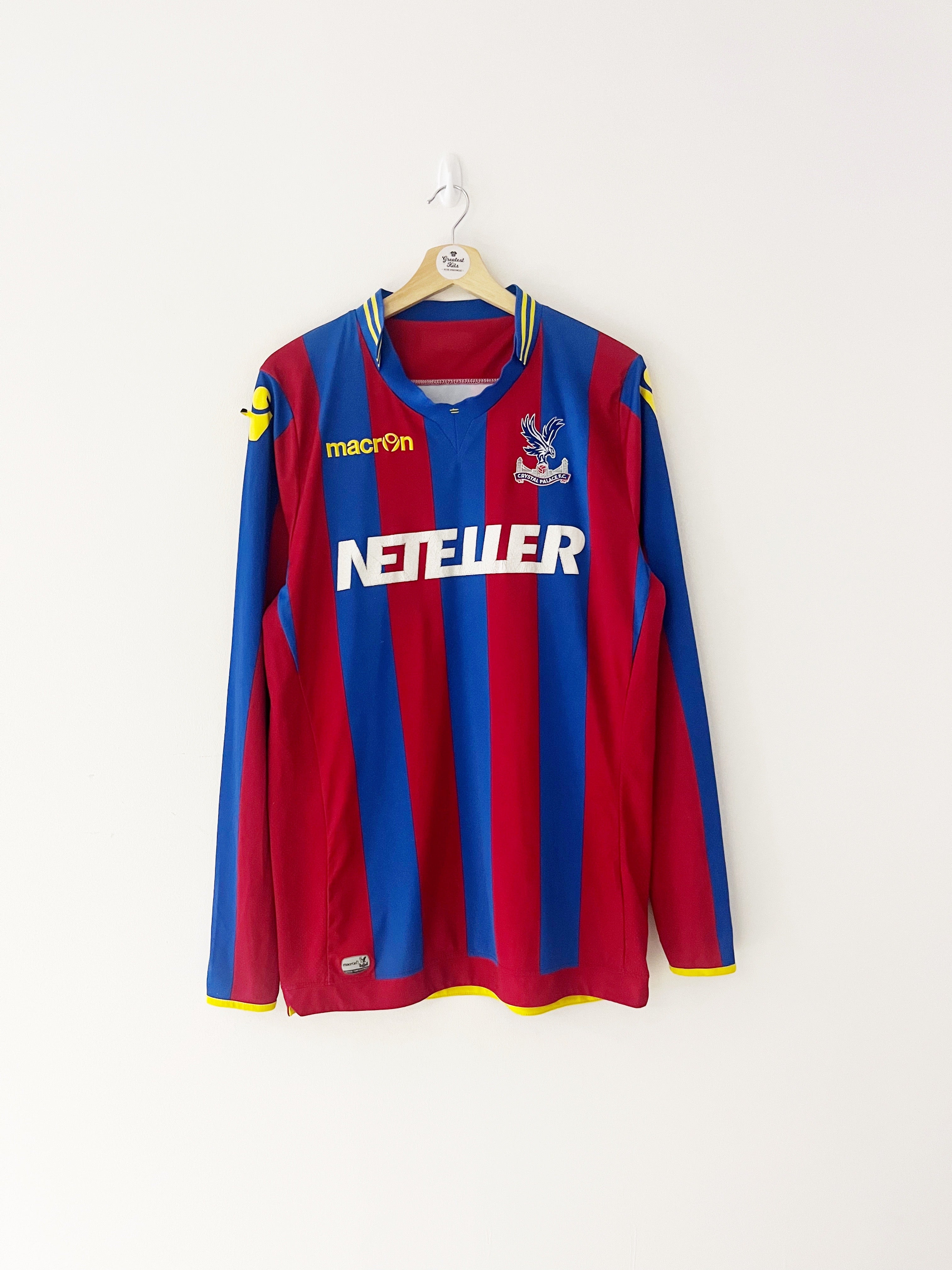 2014/15 Crystal Palace Home L/S Shirt (XL) 6.5/10