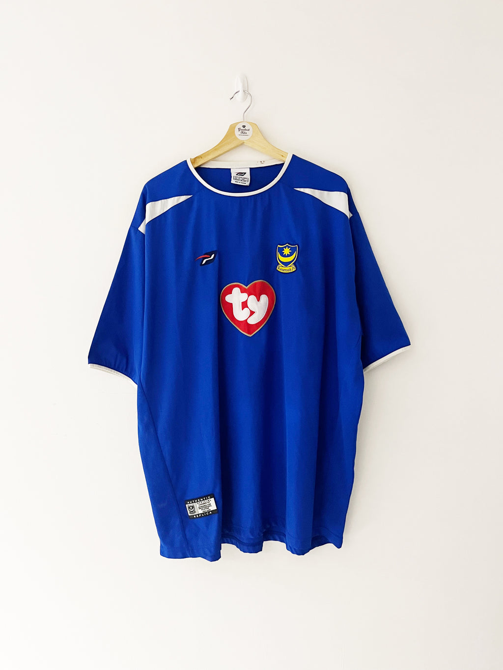 2003/05 Portsmouth Home Shirt (XXL) 9/10