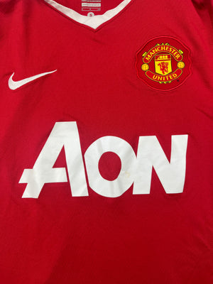 2010/11 Manchester United Home Shirt (S) 8.5/10