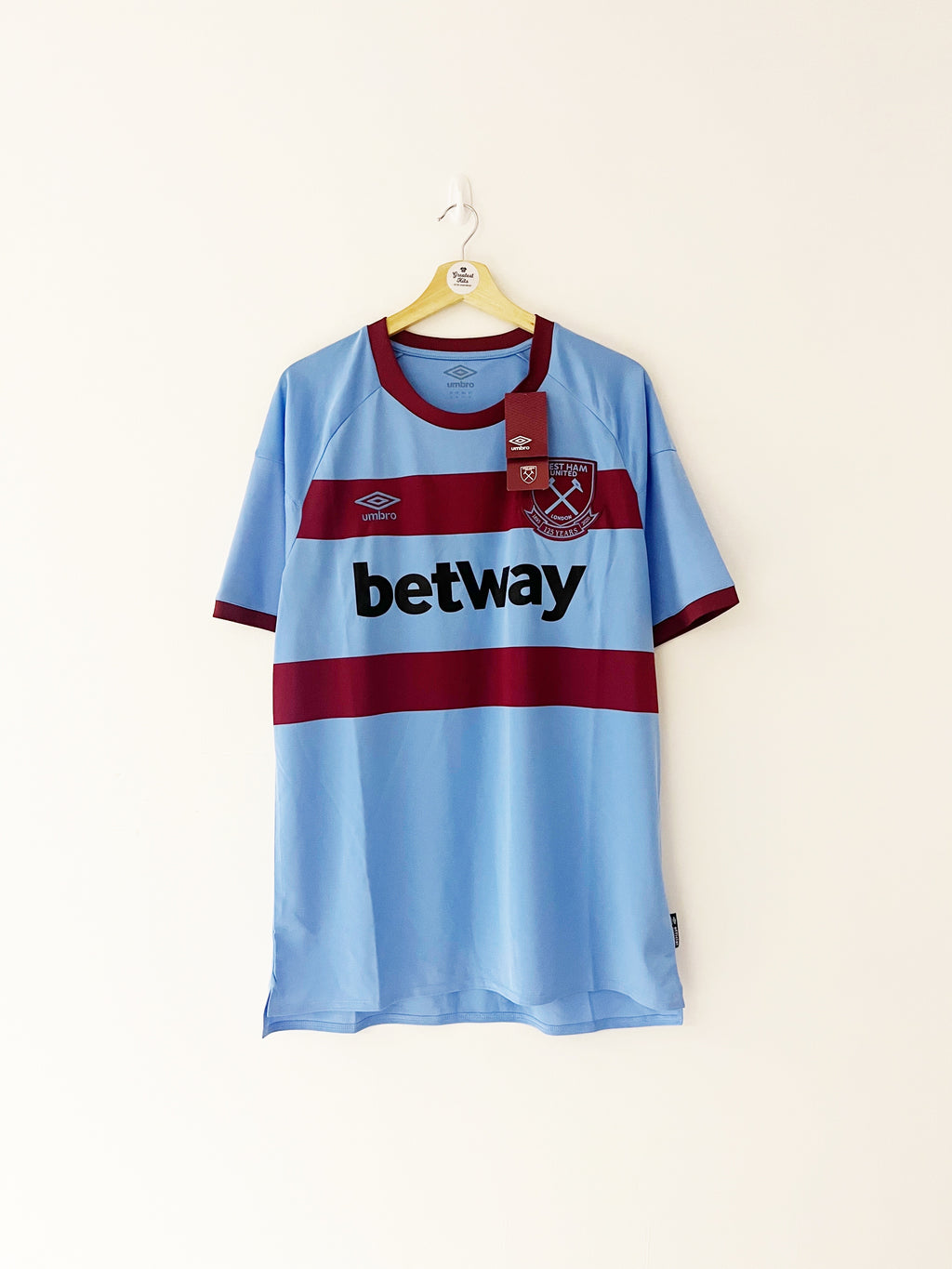 2020/21 West Ham Away *125 Year* Shirt (XL) BNWT