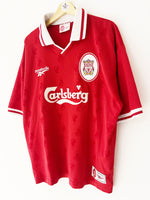 1996/98 Liverpool Home Shirt (L) 9/10