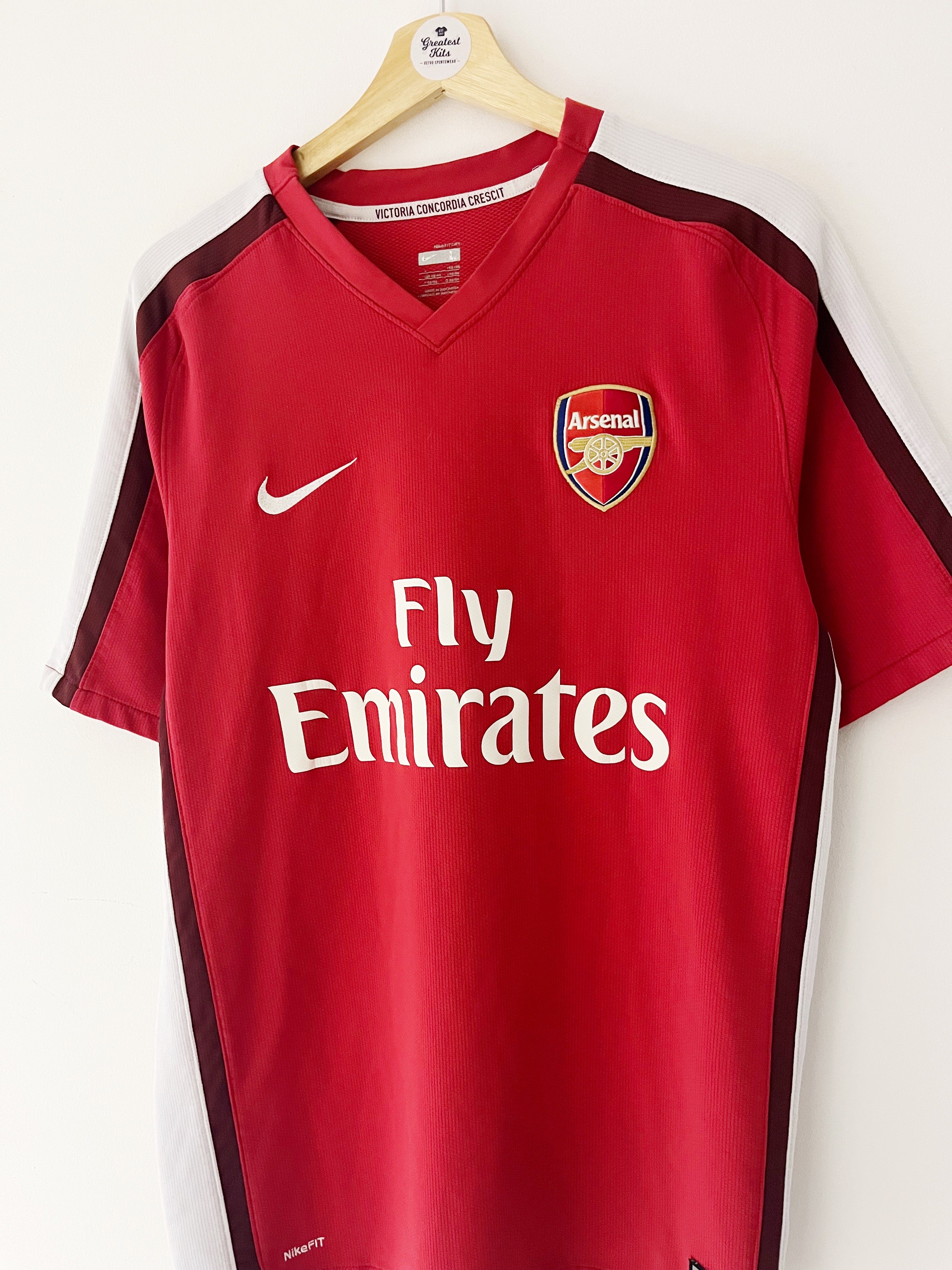 2008/10 Arsenal Home Shirt (L) 9/10