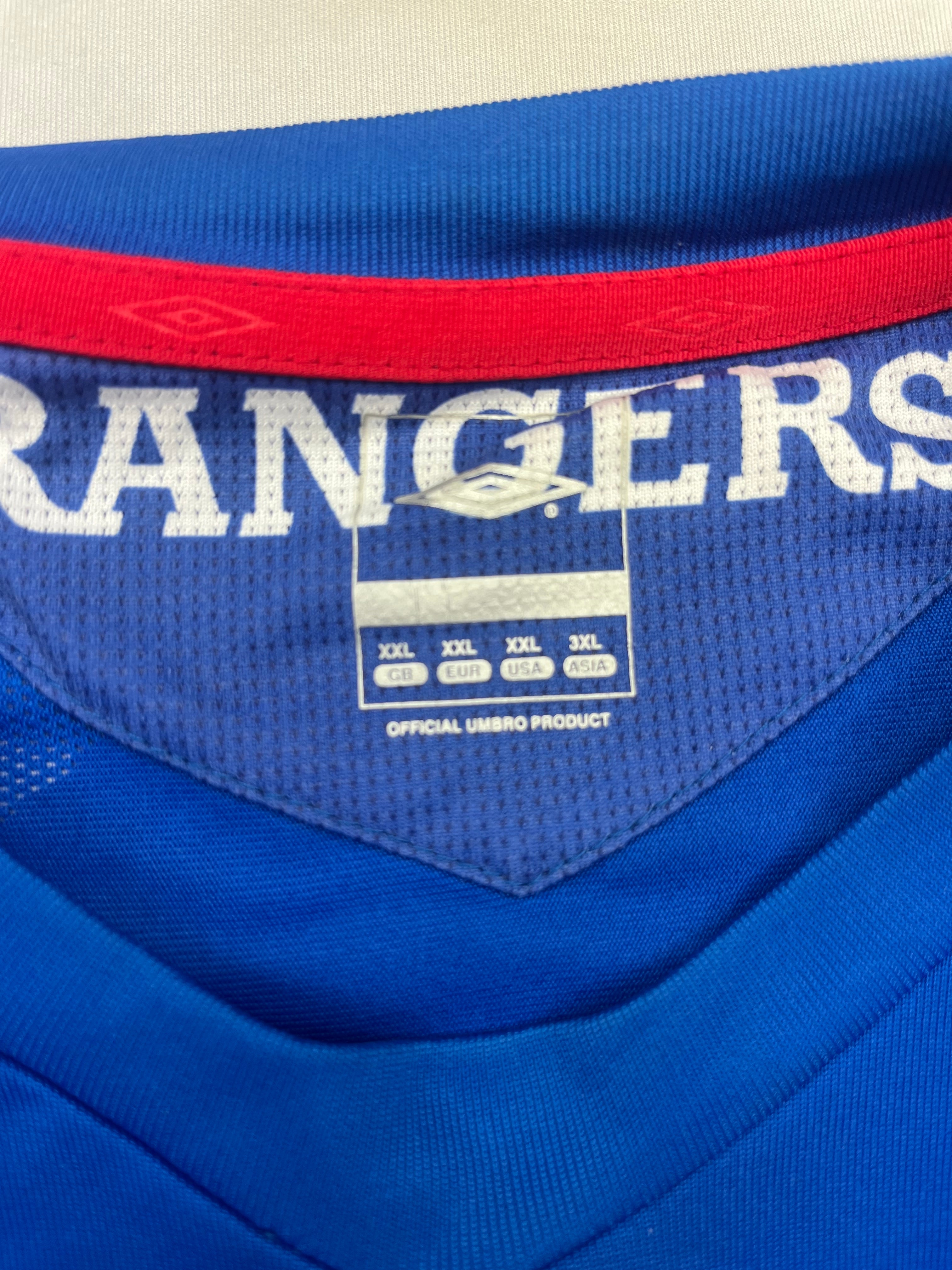 2006/07 Rangers Home Shirt (XXL) 9/10