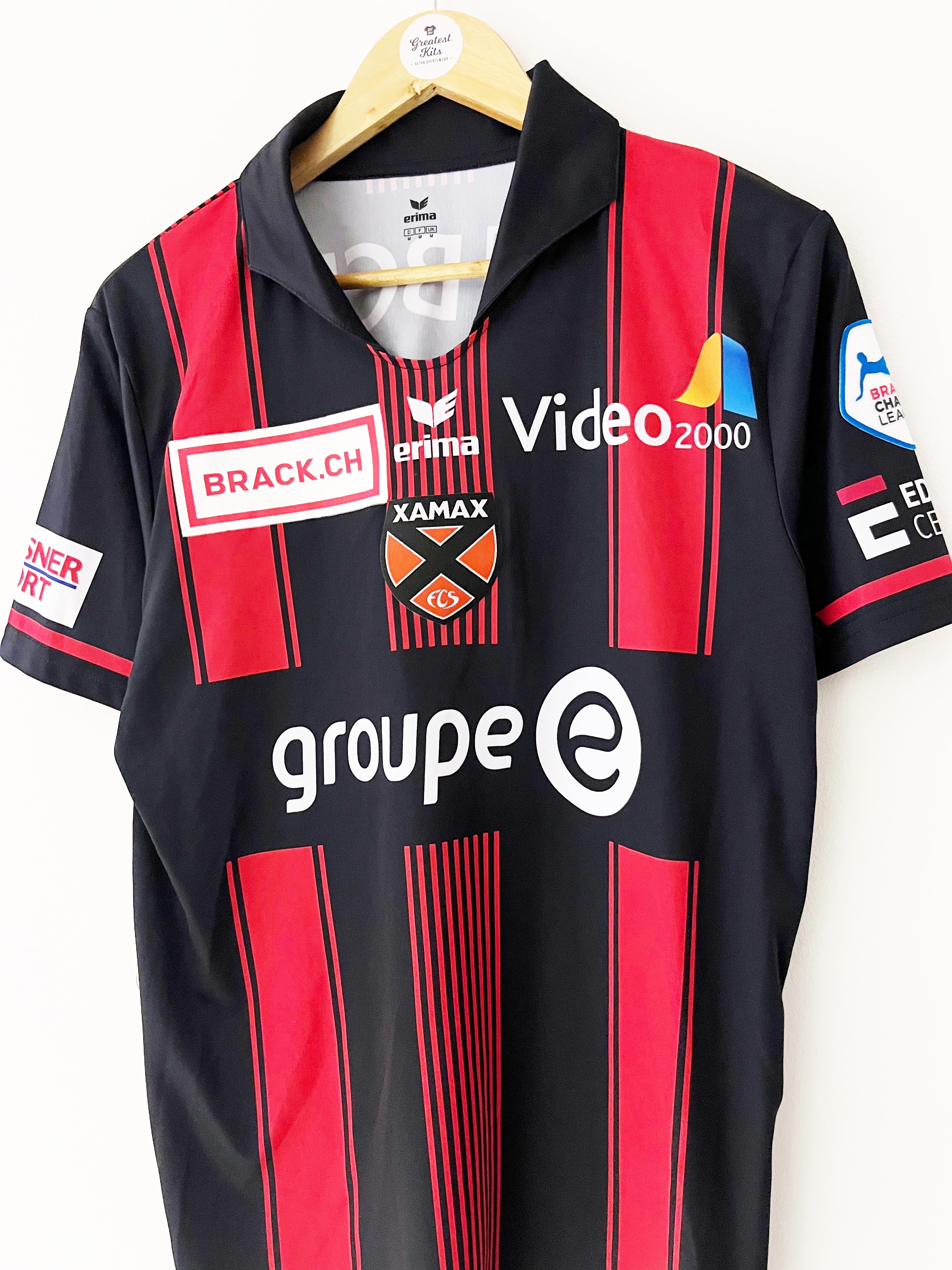 2017/18 Neuchatel Xanax Home Shirt Xhemajli #27 (M) 9/10
