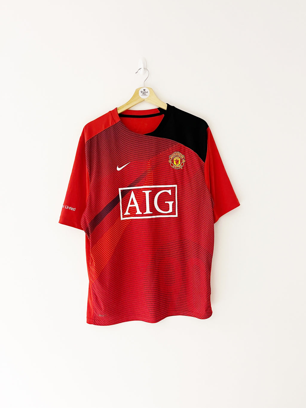 2008/09 Manchester United Training Shirt (L) 9/10