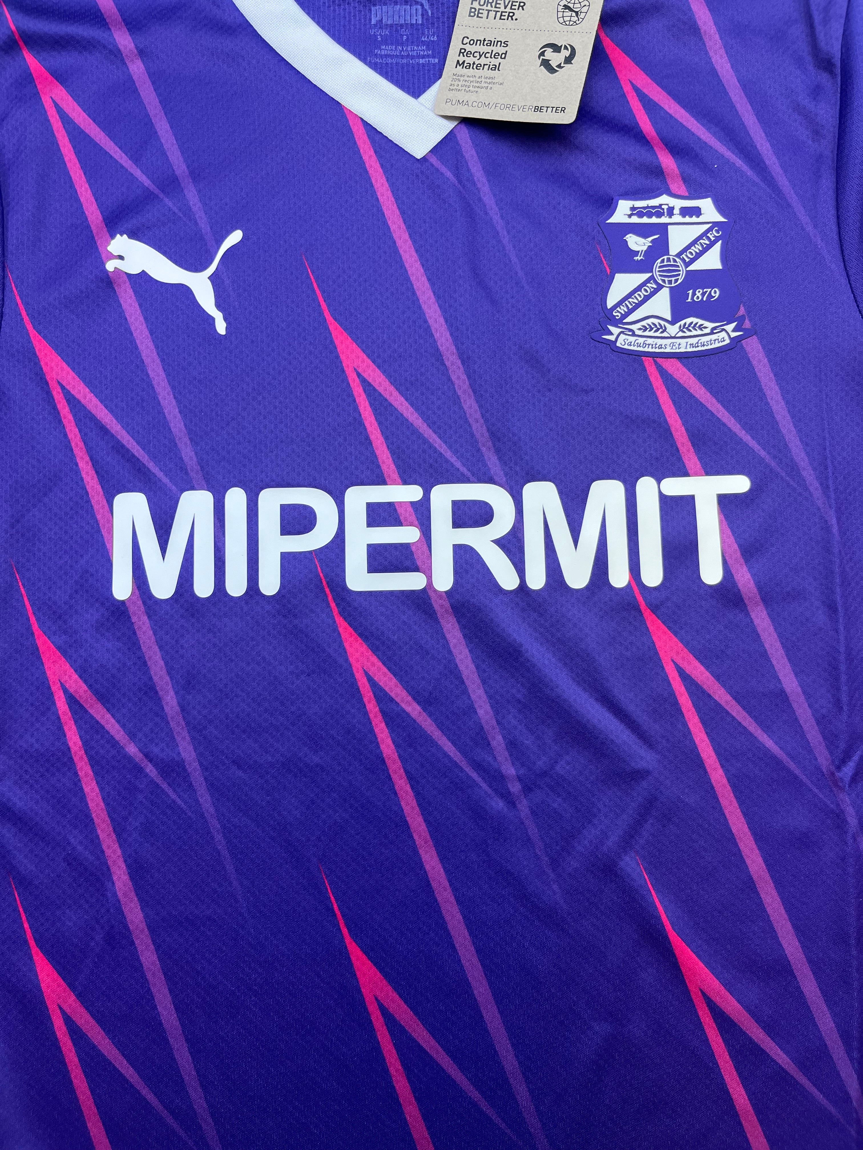 2023/24 Swindon Town Third Shirt (S) BNWT