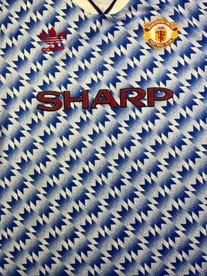 1990/92 Manchester United Away Shirt (L) 8.5/10