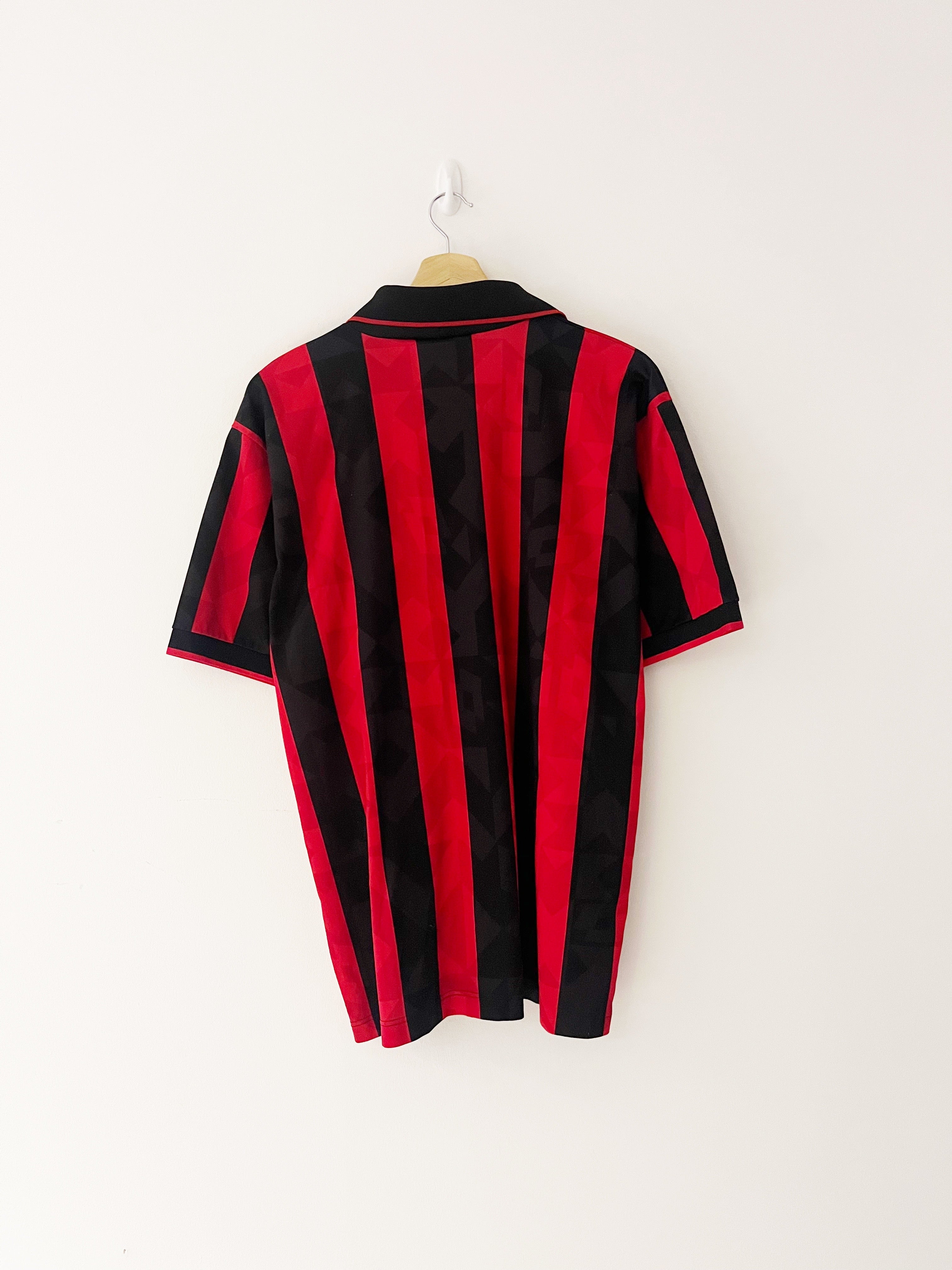 1993/94 AC Milan Home Shirt (L) 9/10