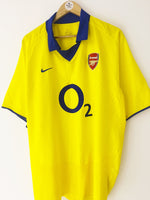 2003/05 Arsenal Away Shirt (XXL) 9/10