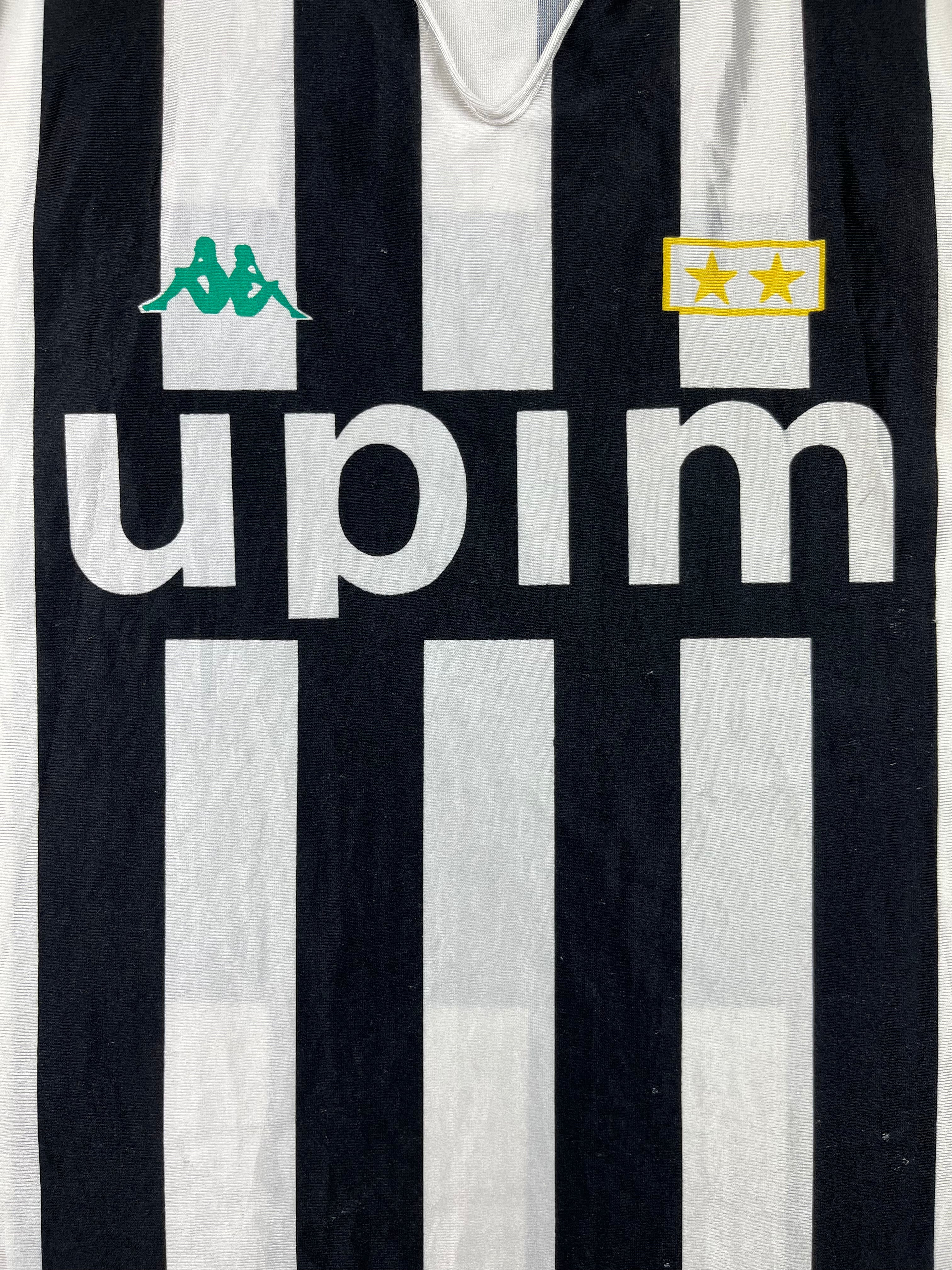 1991/92 Juventus L/S Home Shirt (L) 8/10