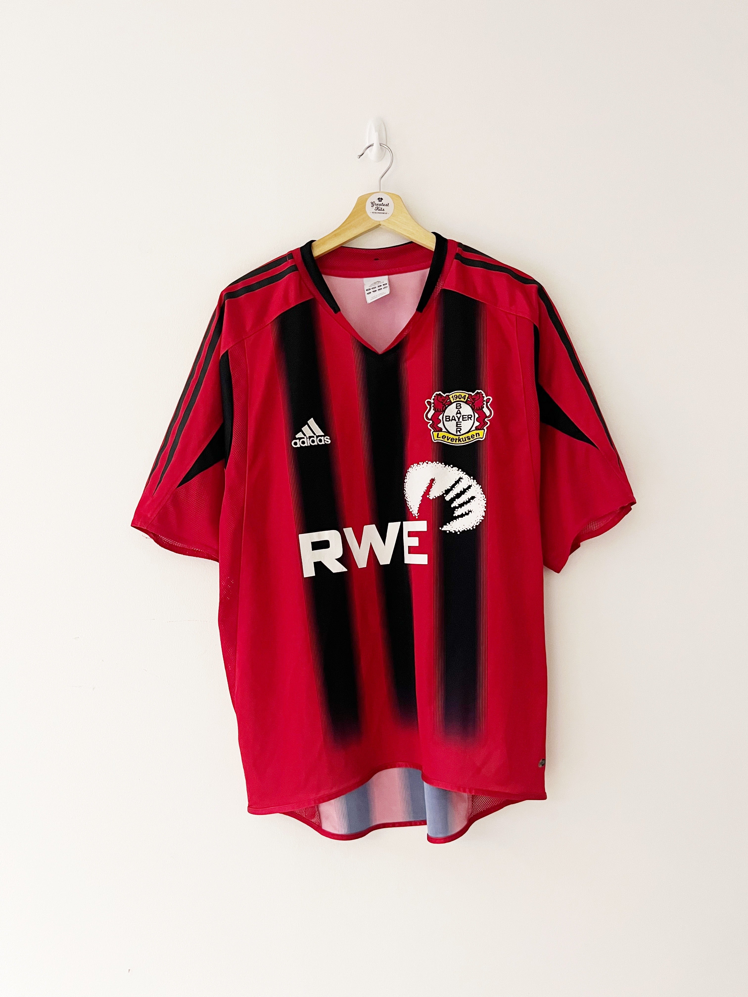 2004/06 Bayer Leverkusen Home Shirt (L) 9/10